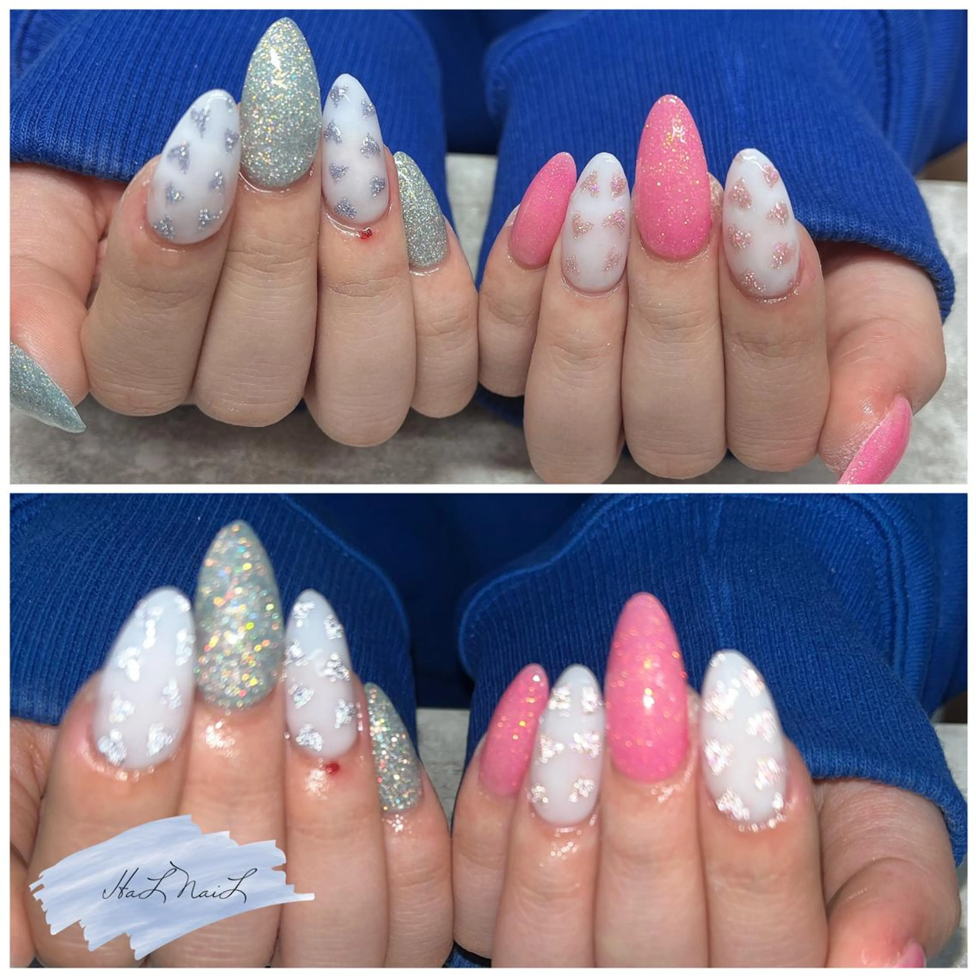 ネイル フラッシュネイル ハンドネイル HaL NaiLのネイルデザイン