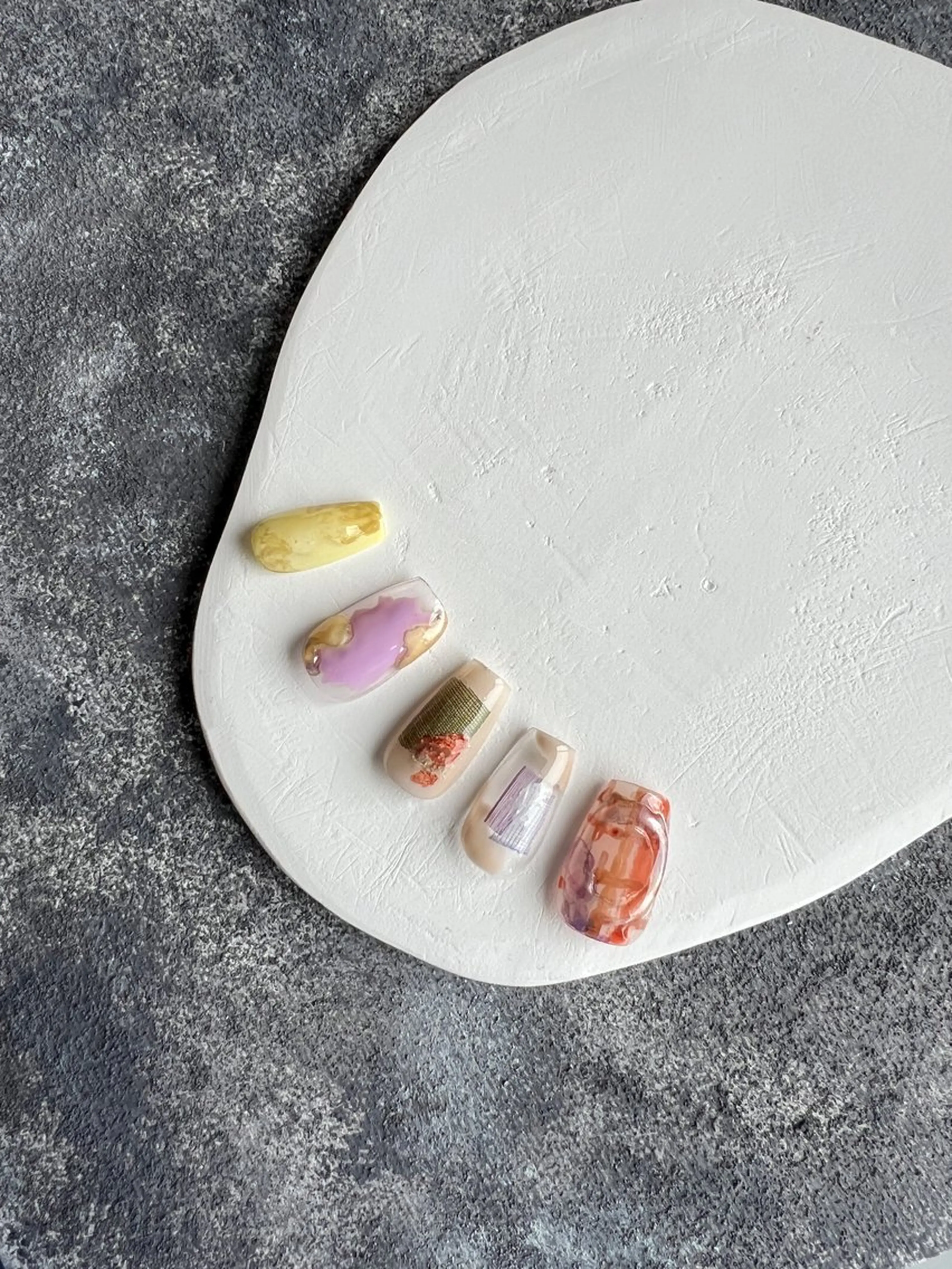 ネイル ニュアンスネイル Aura nailのネイルデザイン