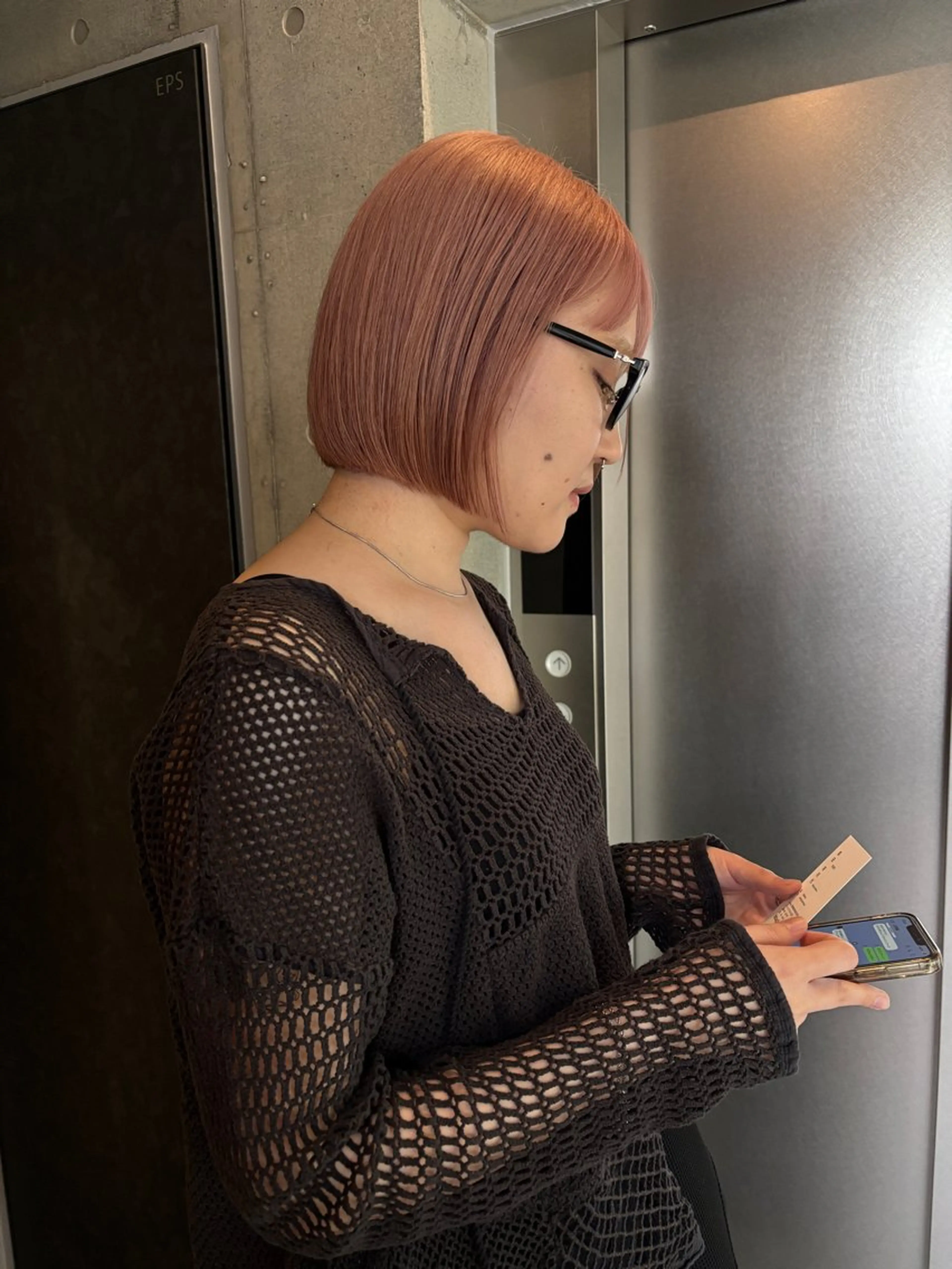 ショート カラー カット ヘアカラー トリートメント トレンドボブ /ミリヤのヘアスタイル