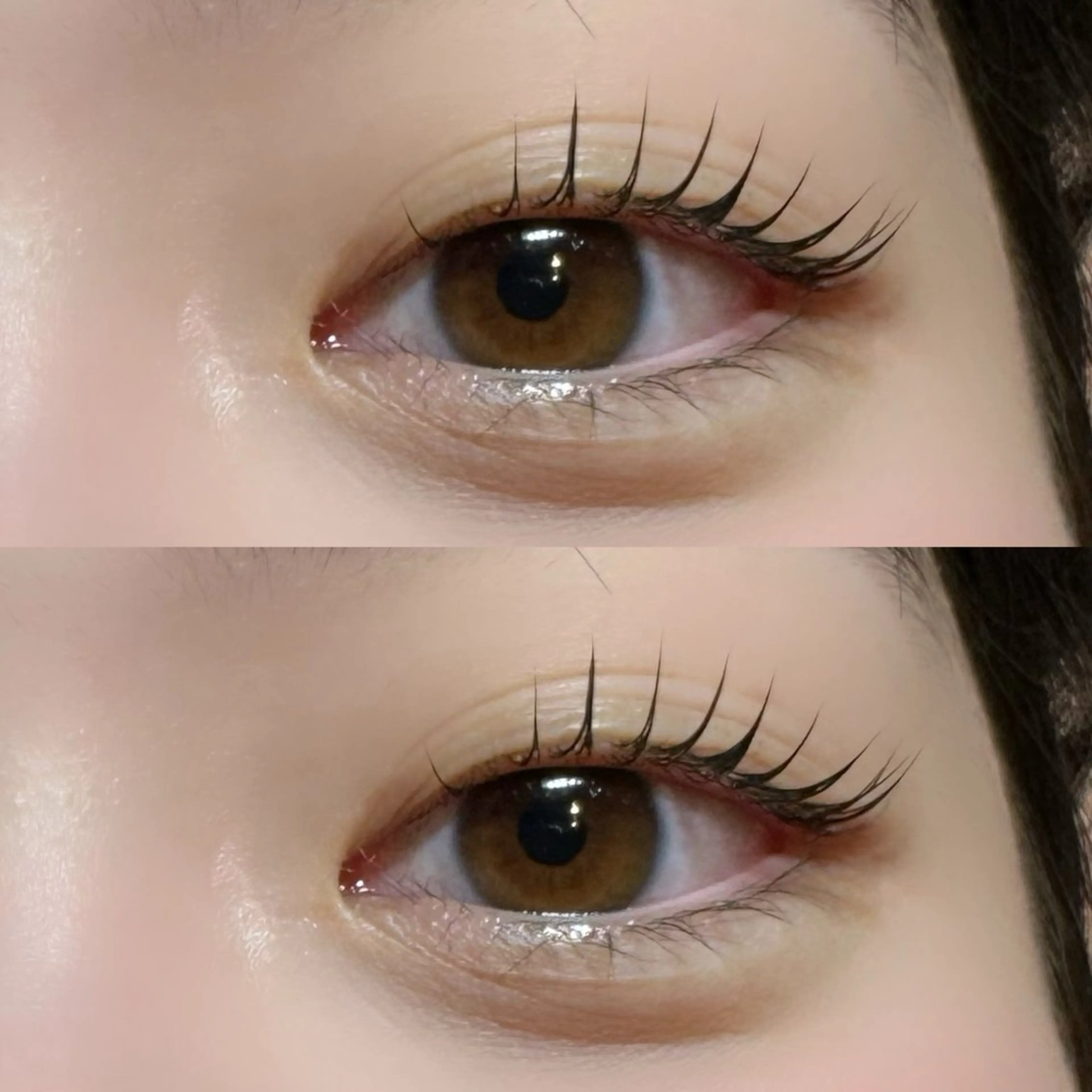 マツエク・マツパ パリジェンヌラッシュリフト まつげパーマ 一重×まつ毛パーマ nya-meluxe 杵渕彩希のマツエク・マツパデザイン