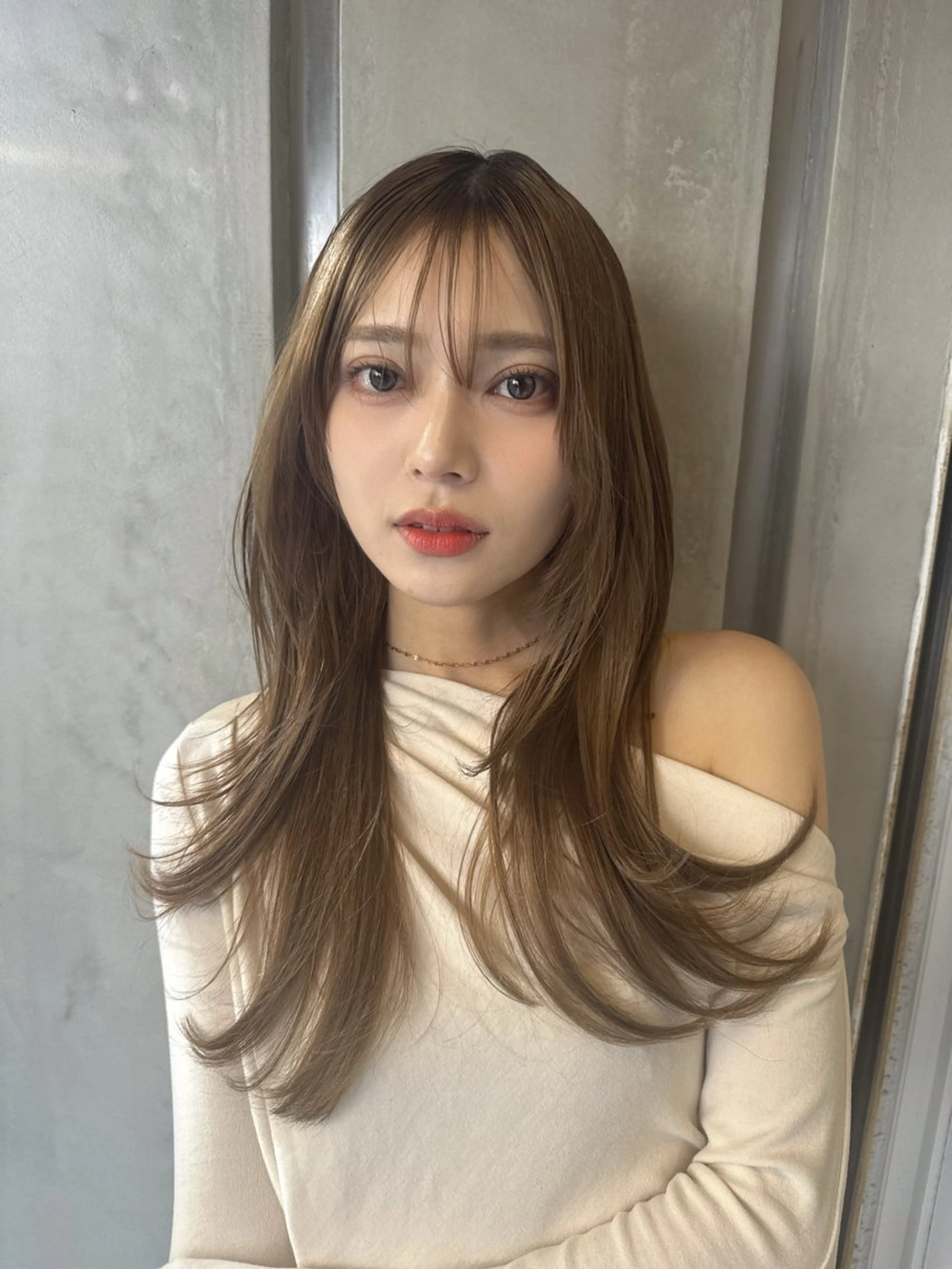 ロング カラー ベージュカラー 透明感カラー レイヤーカット カット ヘアカラー トリートメント 💎透明感カラー特化 💎TAISEIのヘアスタイル