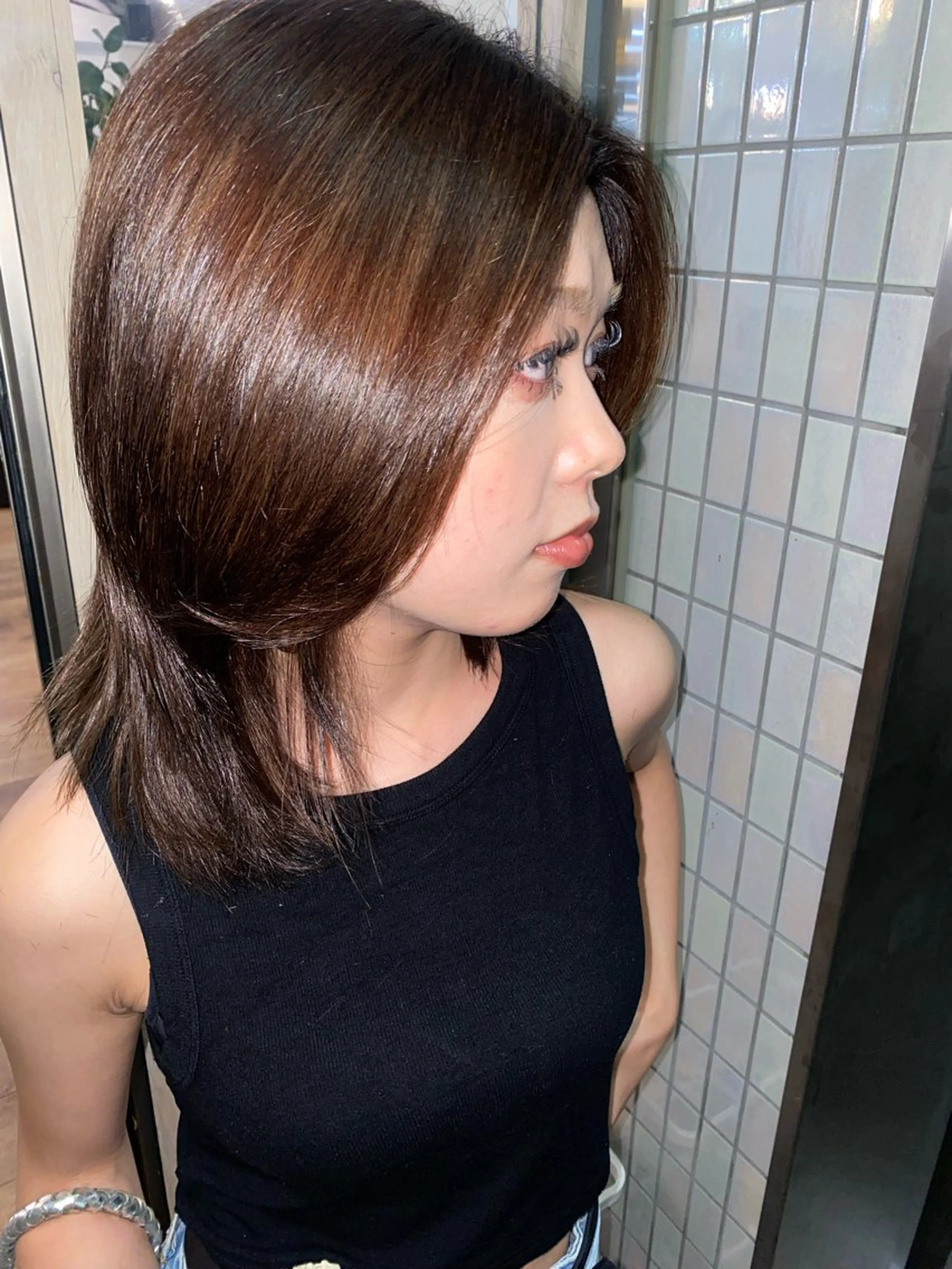 ミディアム habitt所属・Fu jiのヘアスタイル