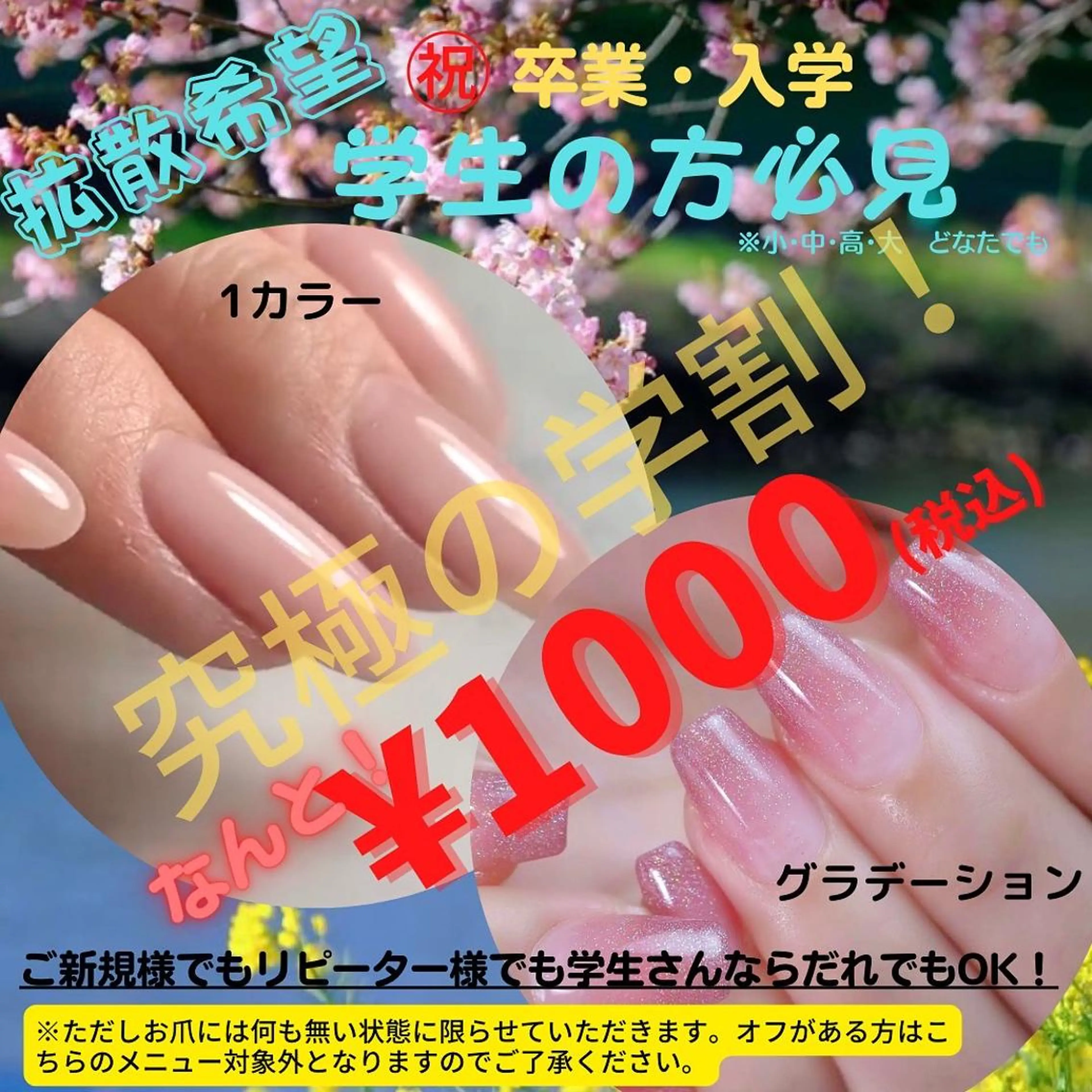ネイル nail salon ワンミリオンのネイルデザイン