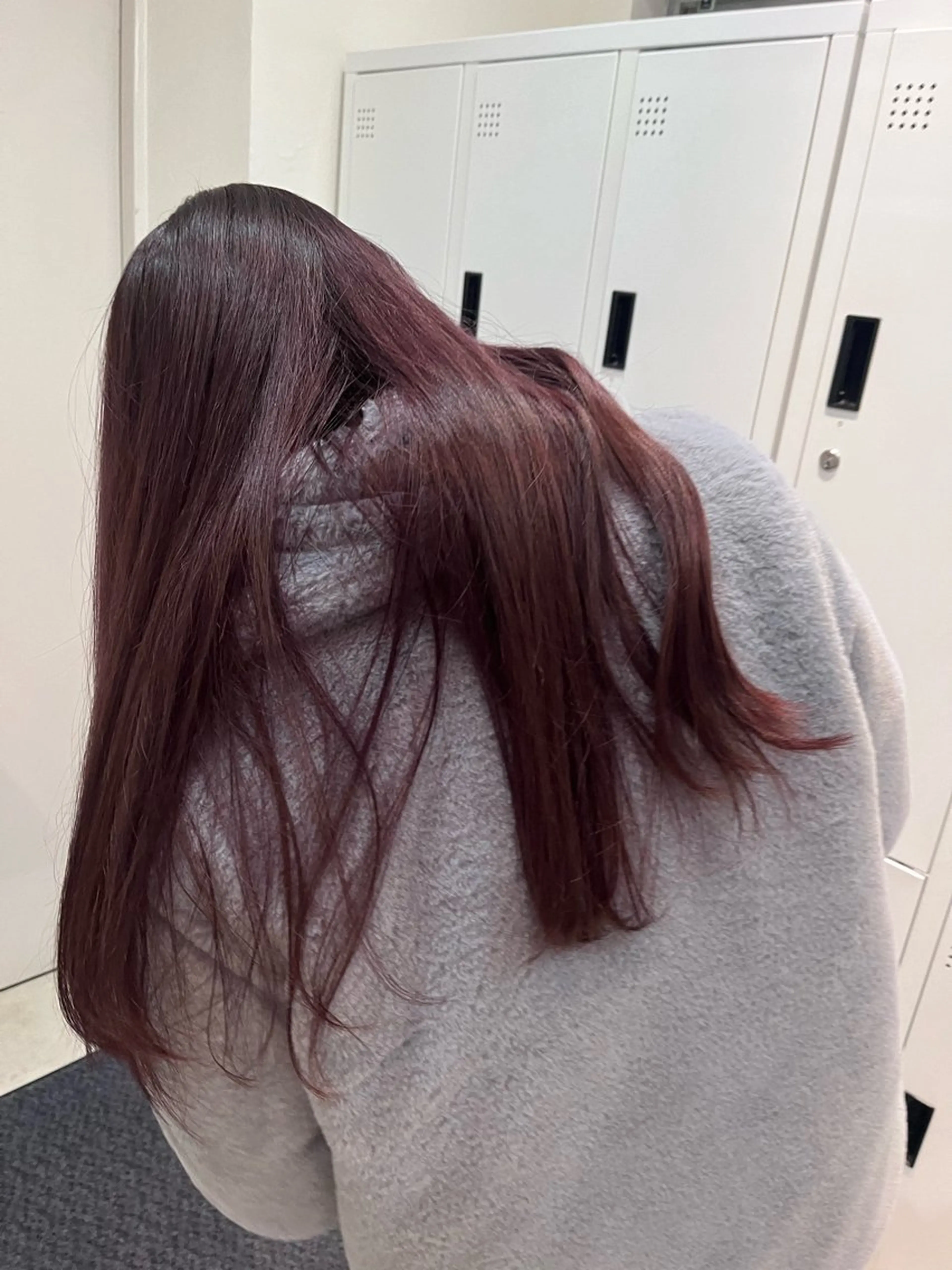 ロング カラー ラベンダーカラー ラベンダーピンク ピンクカラー ﾚｲﾔｰ🩵透明感 ೀユイ🌙のヘアスタイル