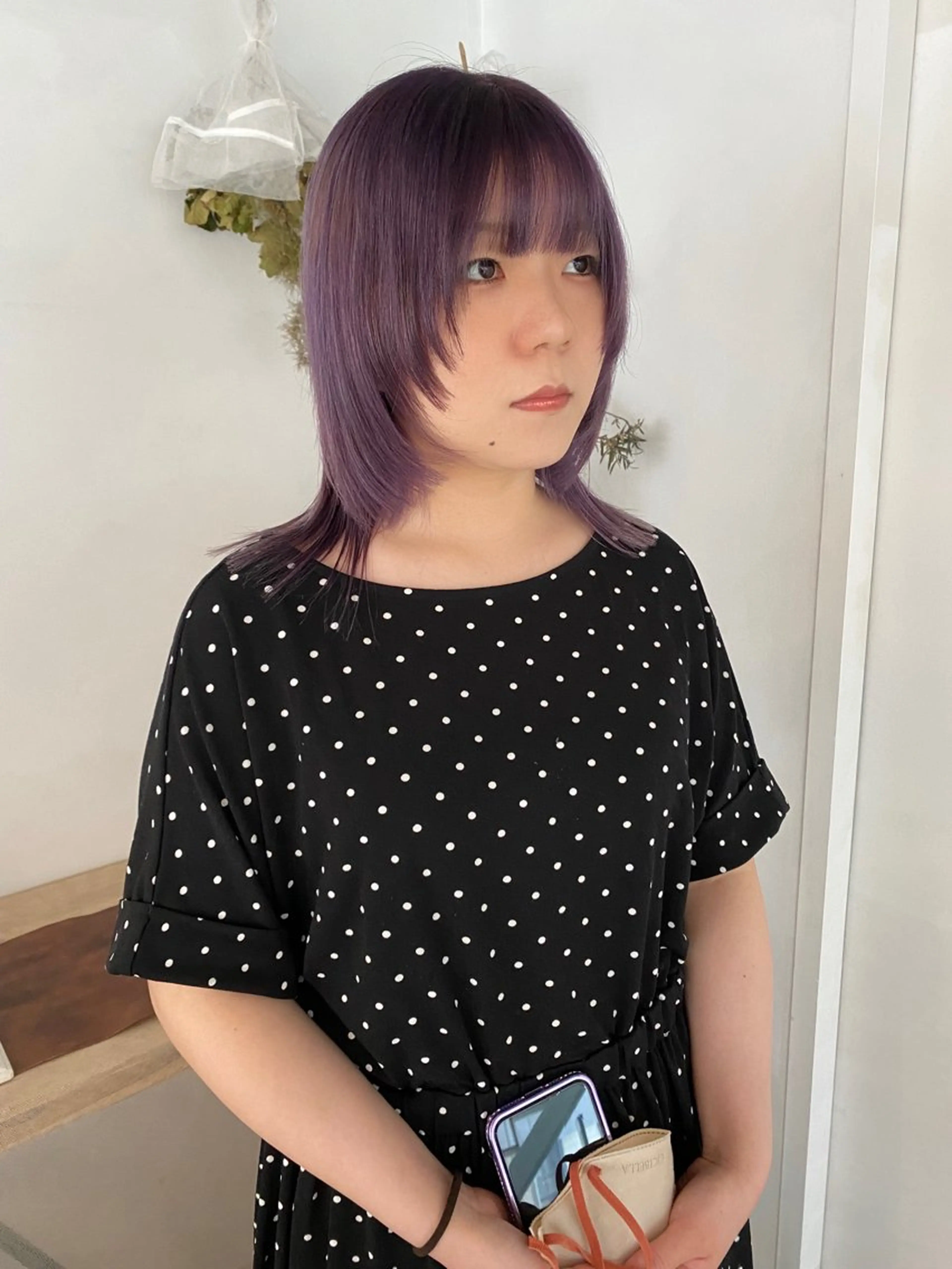 ミディアム 🌻名古屋🌻 🫧ハイトーン🫧のヘアスタイル