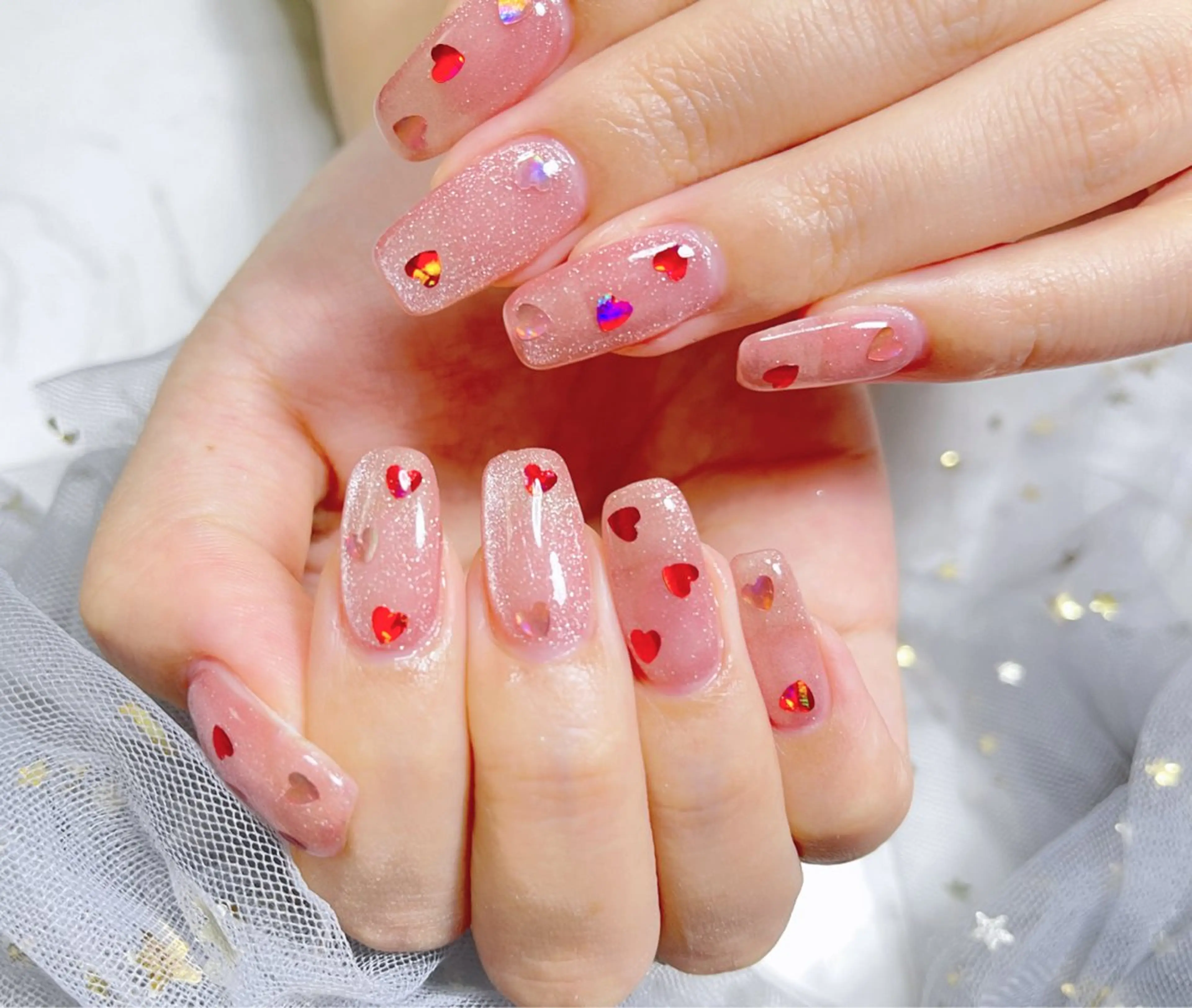 ネイル ハンドネイル 🎀ネイルサロン エクラYUI🎀のネイルデザイン