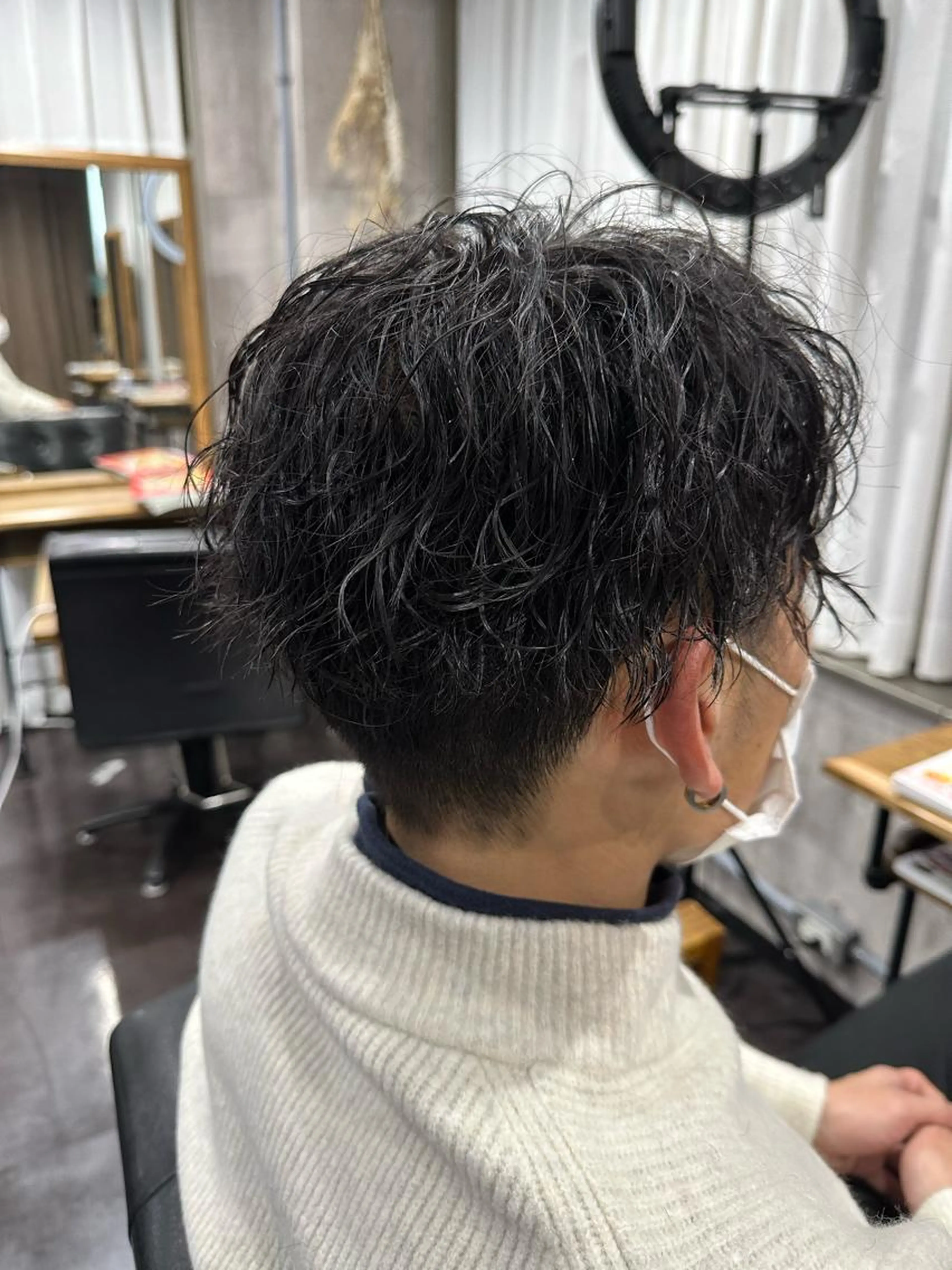 【メンズ限定】カット×パーマの写真