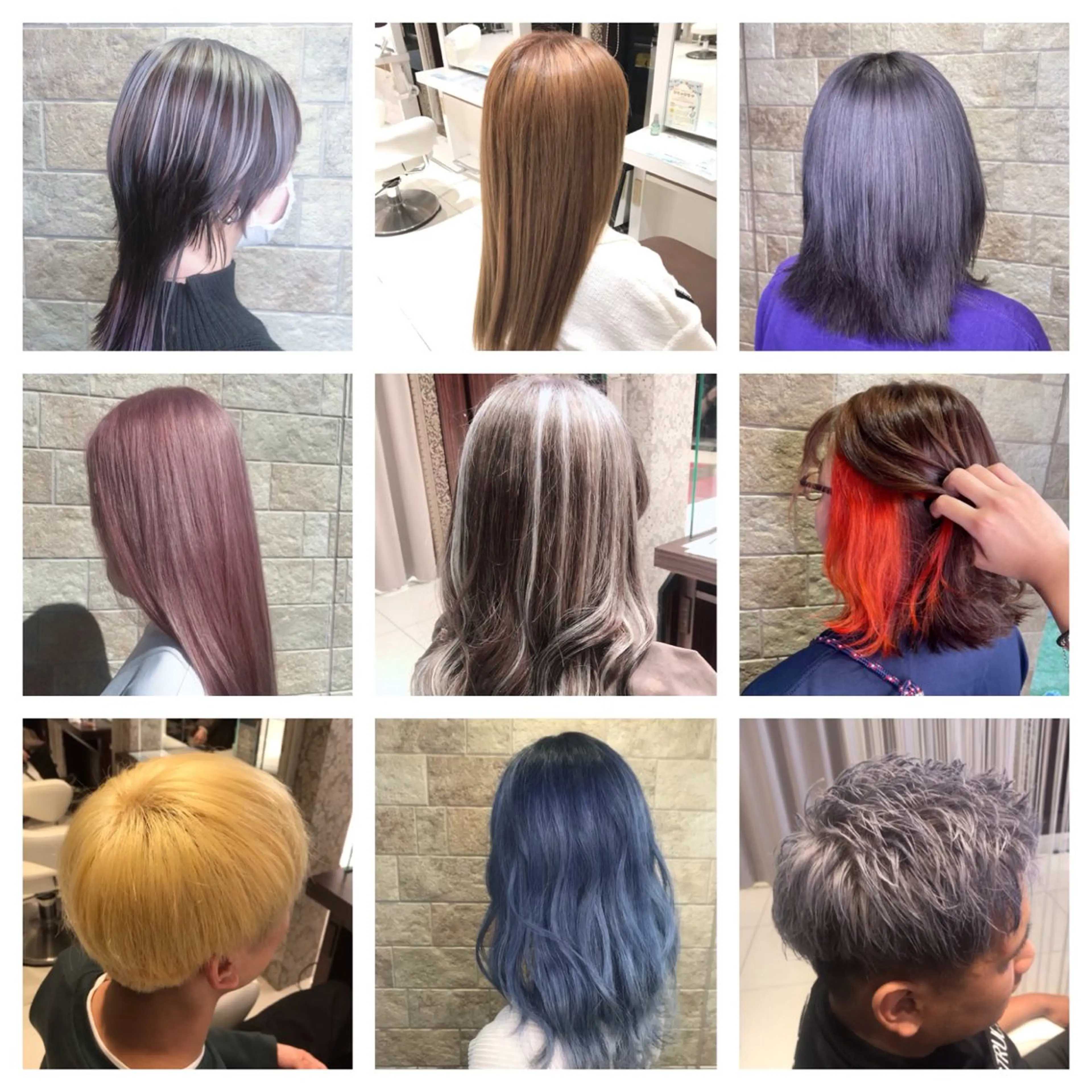 カラー SEA BELLE YASUのヘアスタイル