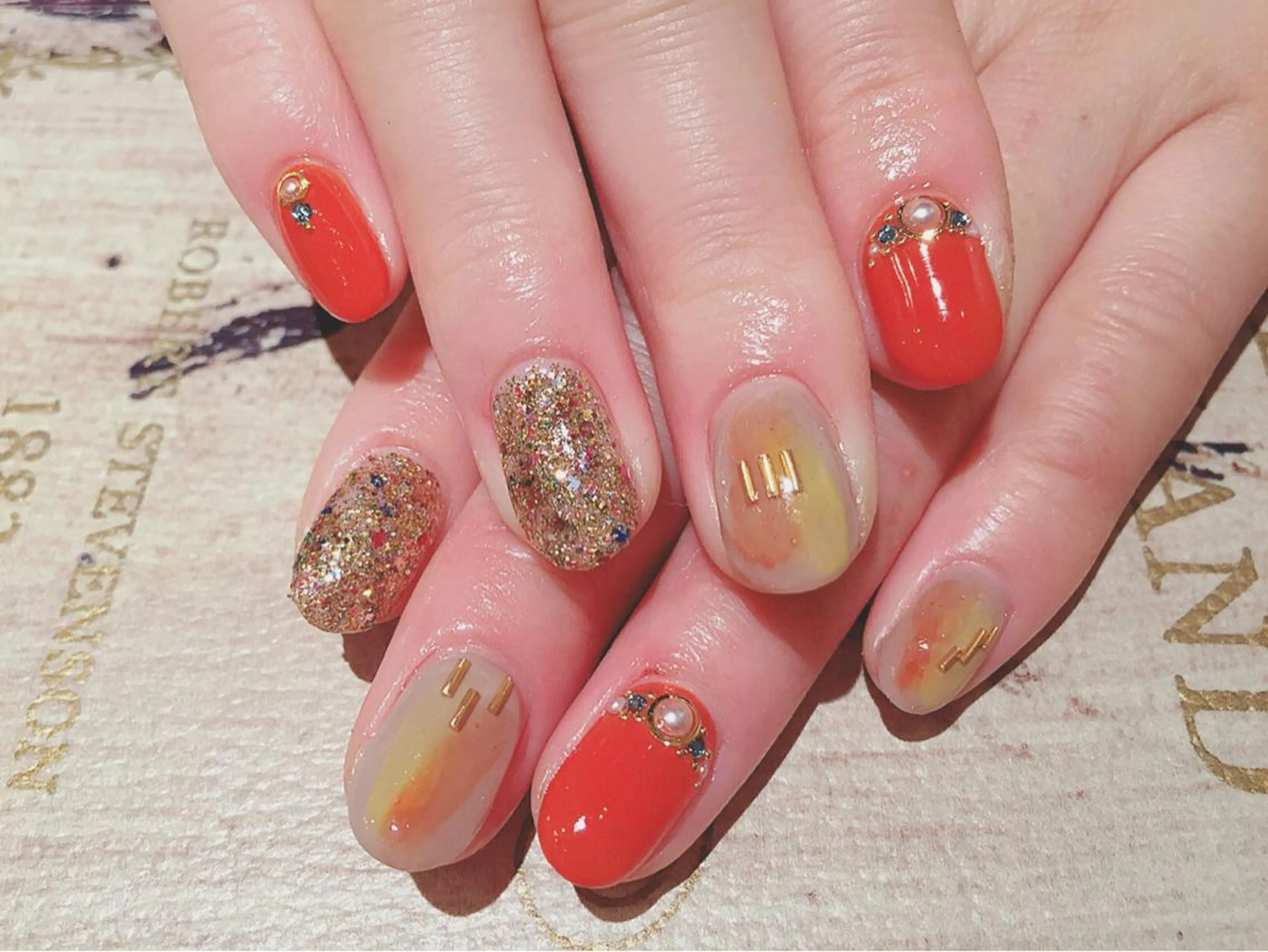 ネイル 持ち込み RigHair所属・RigHair MIZUHOのネイルデザイン