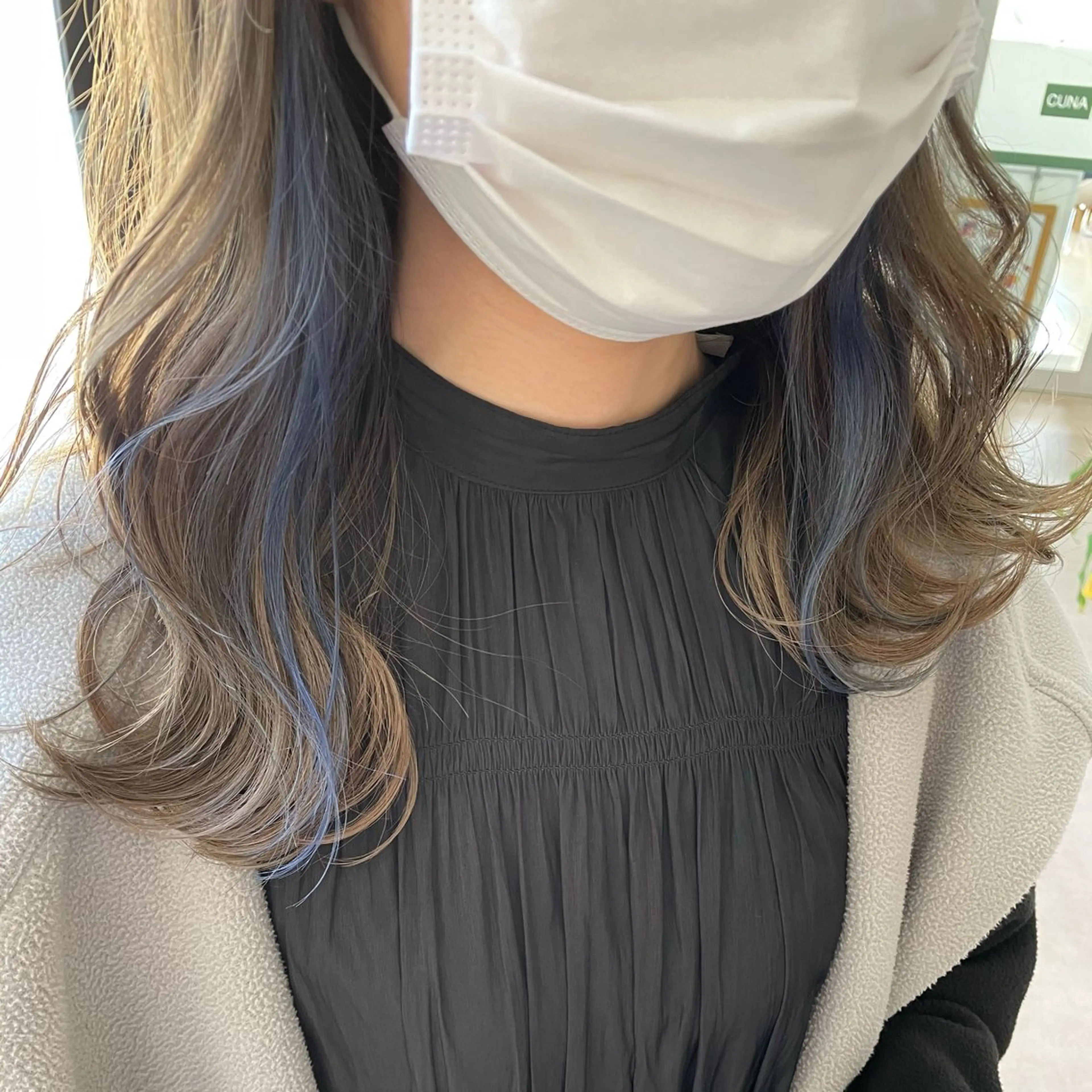 セミロング 村上 遥香 店長スタイリストのヘアスタイル