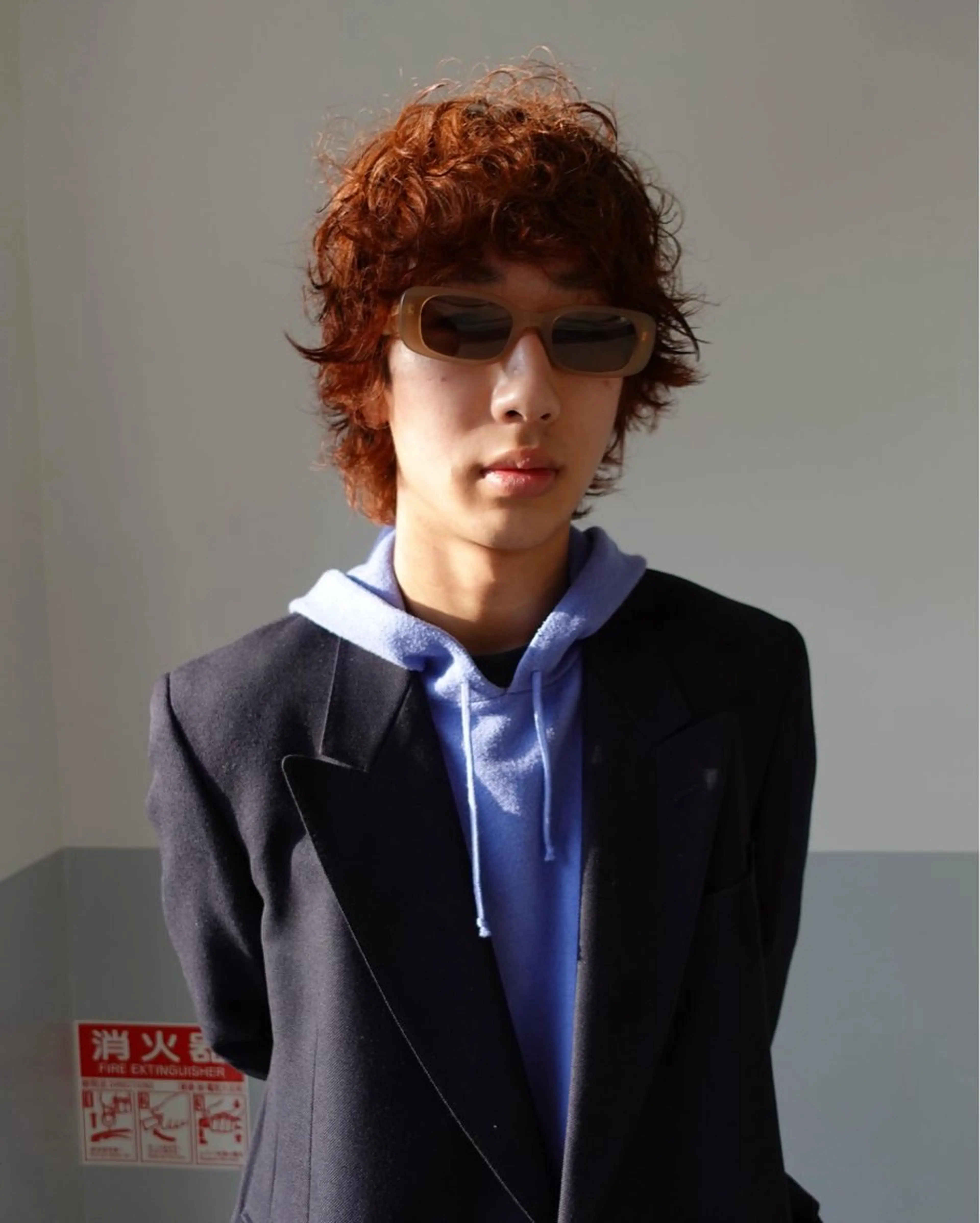 デザインメンズカット+トレンドパーマ+トリートメントの写真