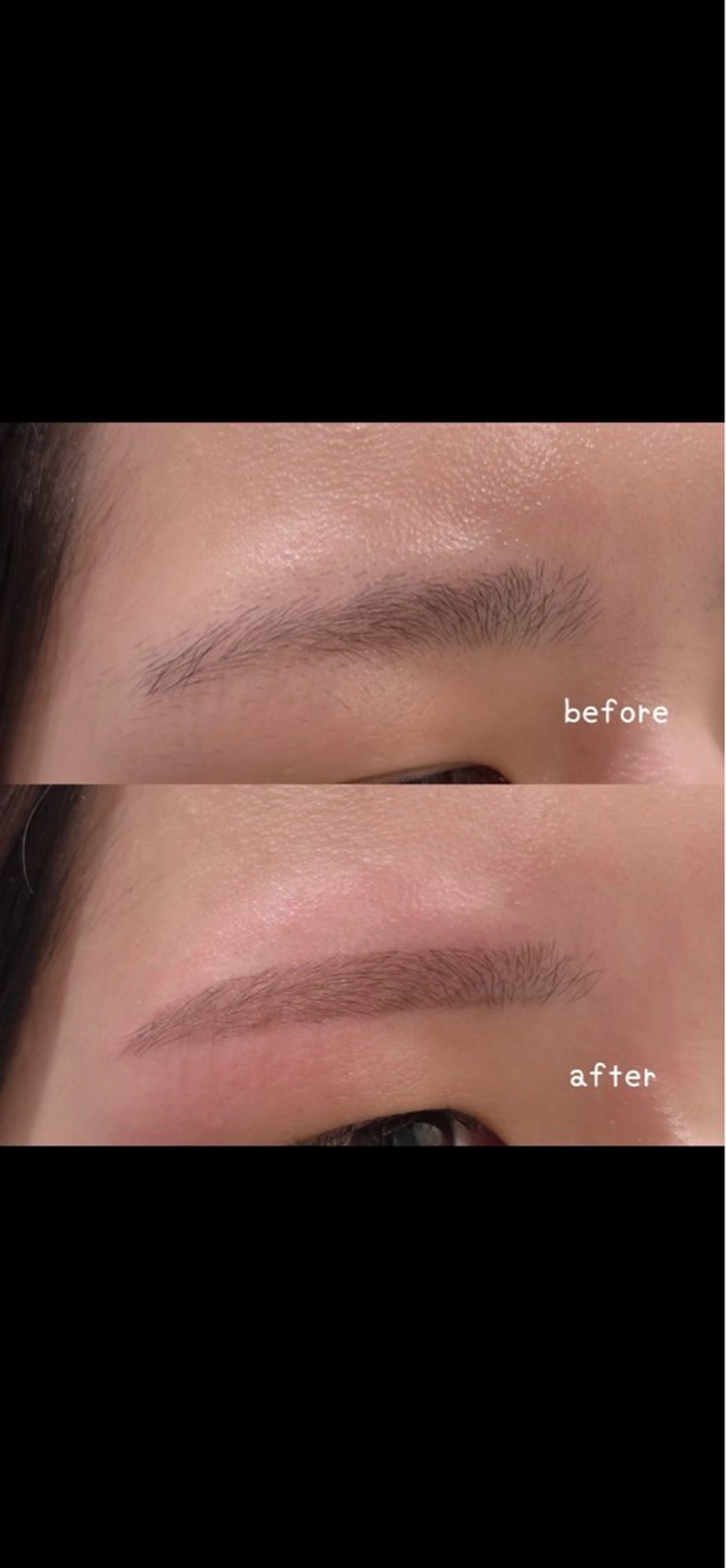 アイブロウ 眉毛ワックス脱毛 西島 雪輝のマツエク・マツパデザイン