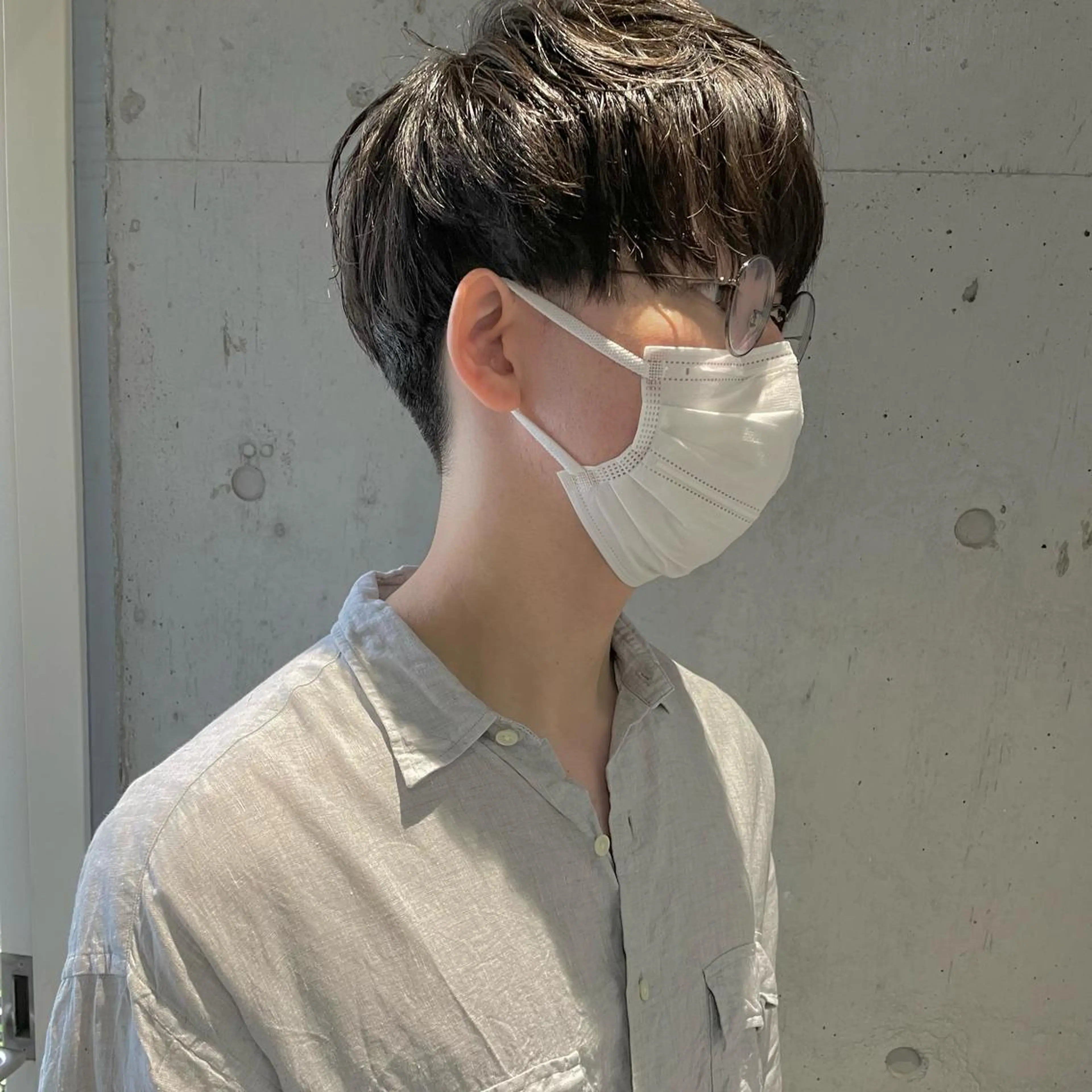 メンズ YinYang所属・川﨑 章弘のヘアスタイル