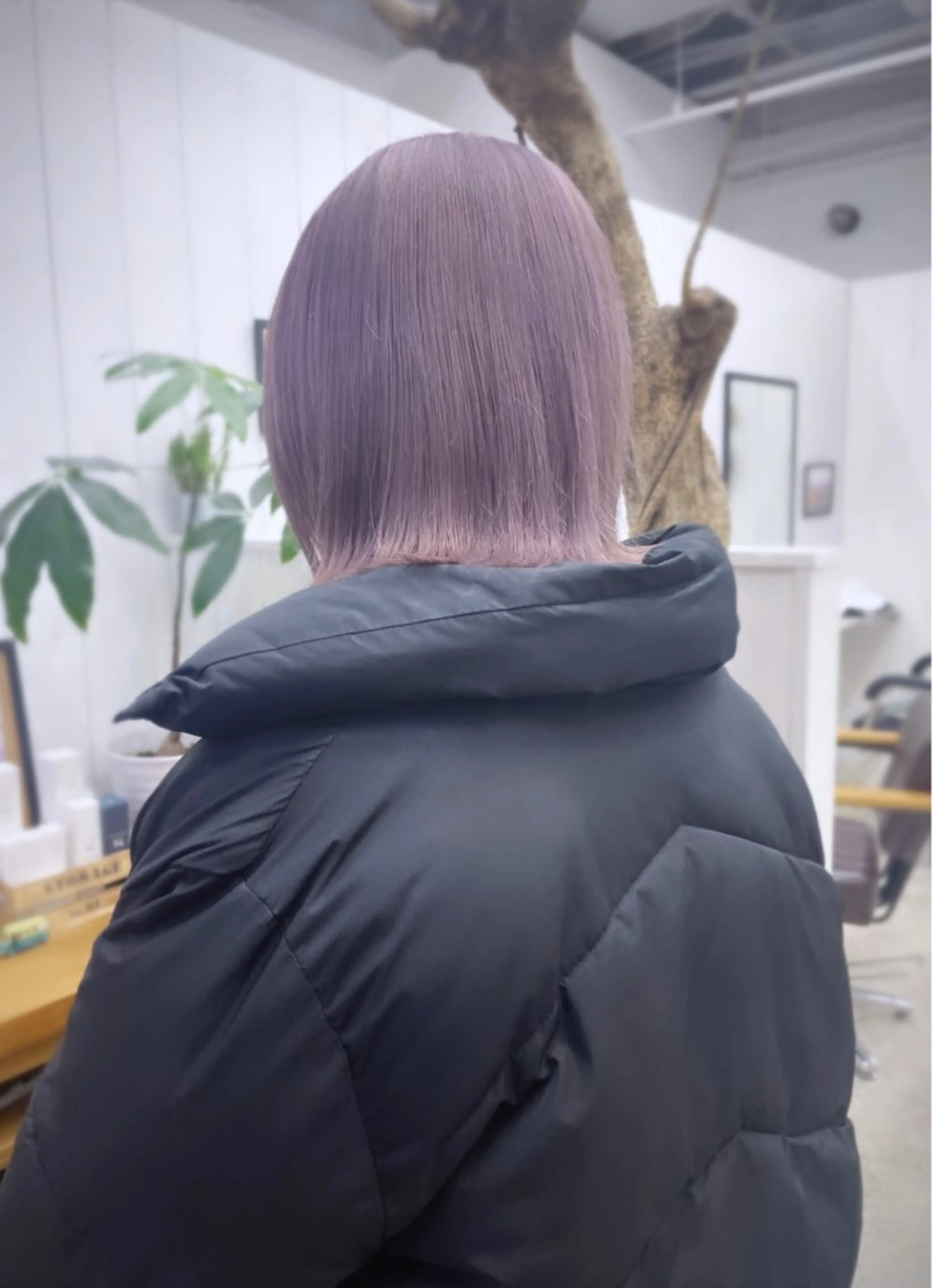 ショート カラー ブリーチ Ann./艶髪 /レイヤーカットのヘアスタイル