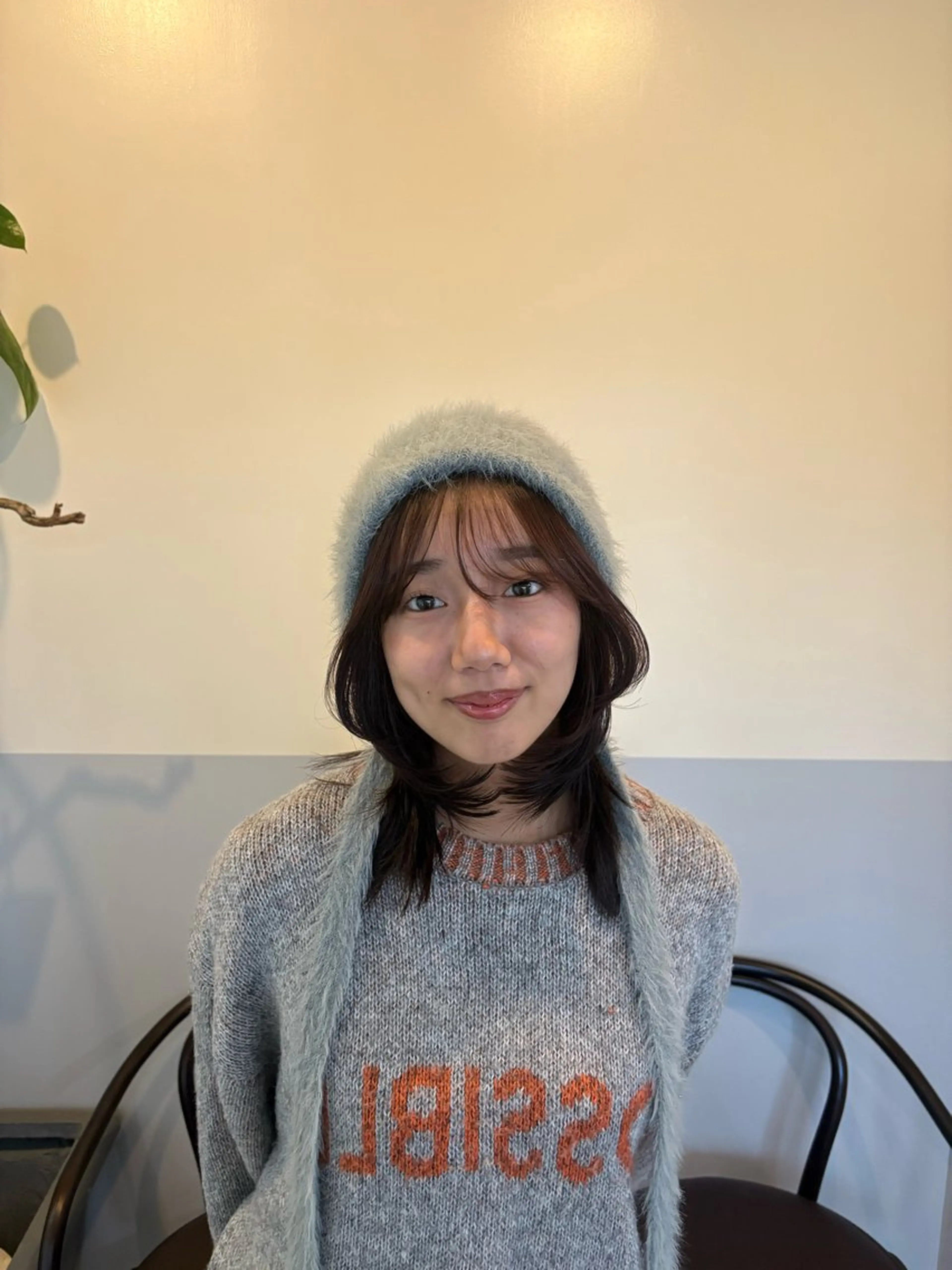 ミディアム レイヤーカット 鈴木 美由華のヘアスタイル