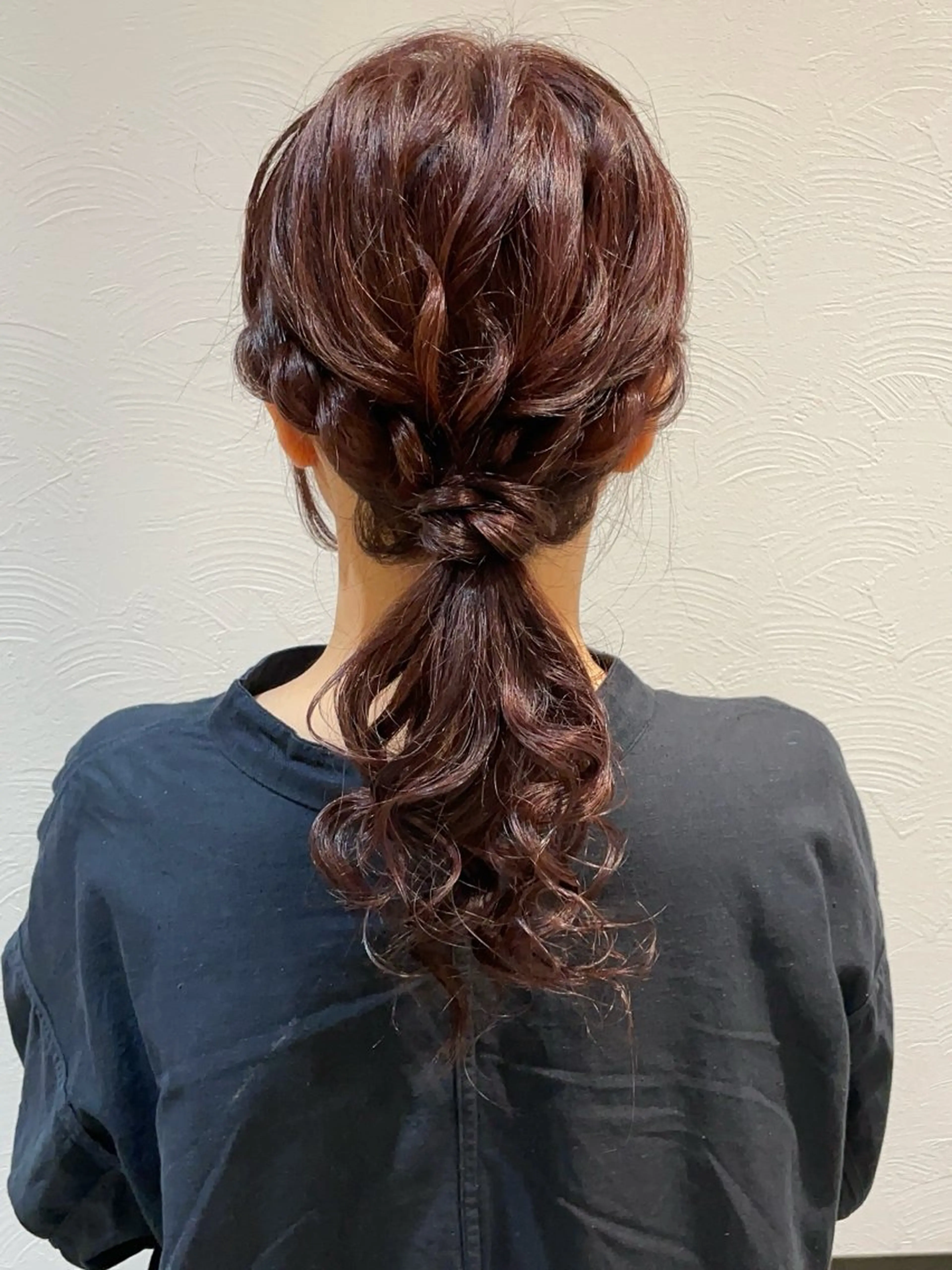 セミロング ヘアアレンジ GOTODAY SHAiRE SALON所属・札幌 ヘアアレンジ 🍎 タナカセリナのヘアスタイル