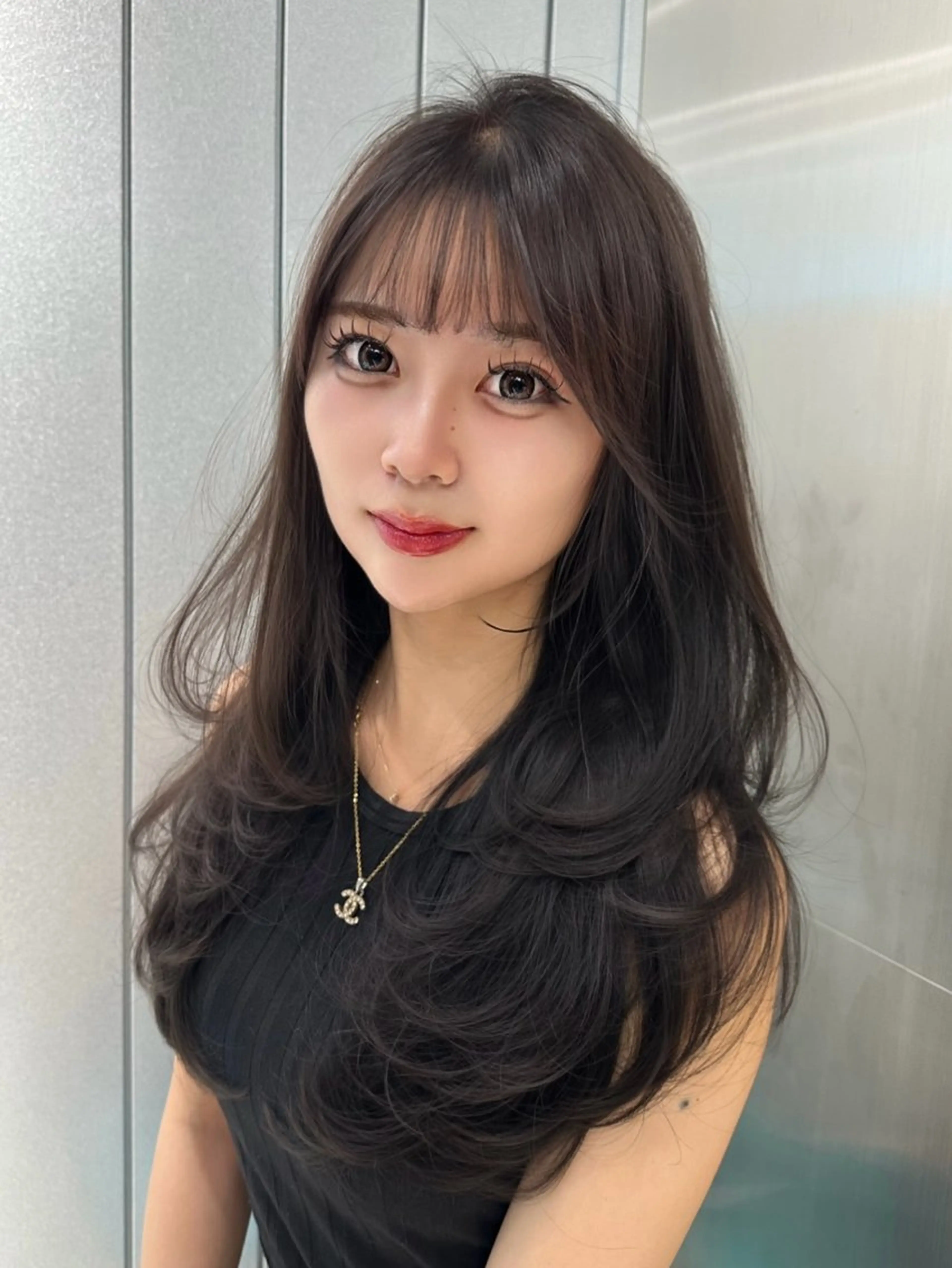 ミディアム ヘアカラー コウスケ/ lond uluのヘアスタイル