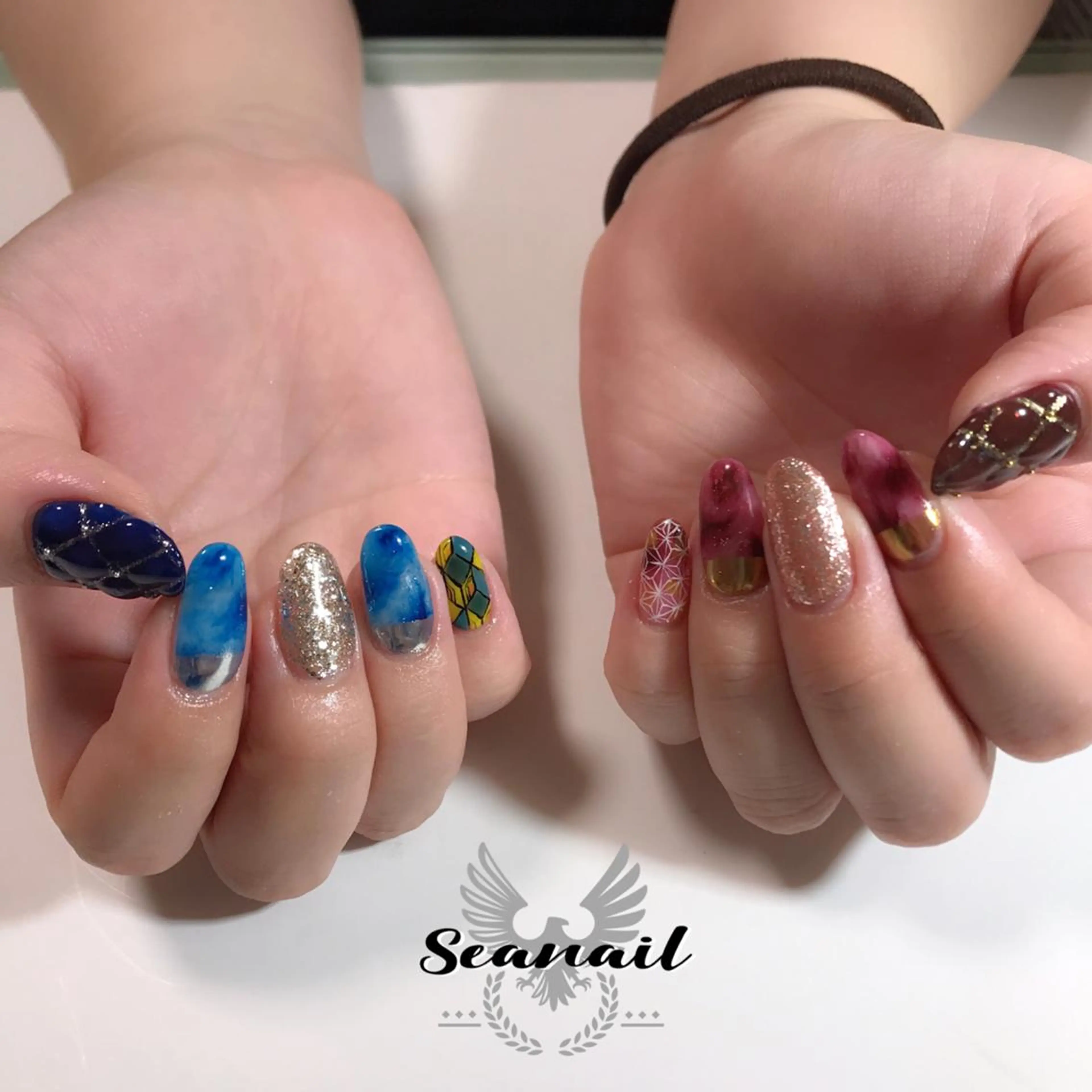 ネイル 小尾 栞のネイルデザイン