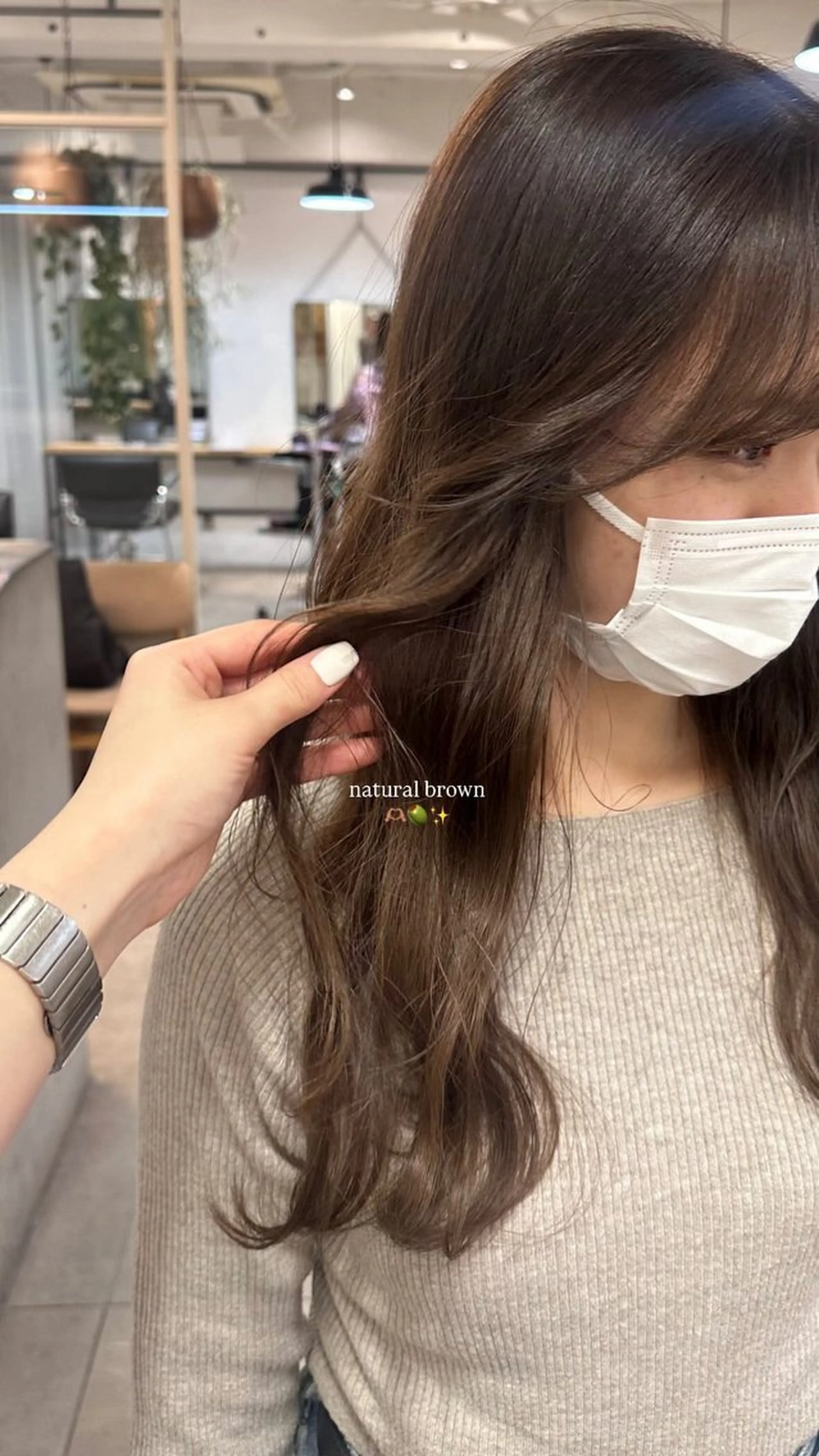 ロング カラー Lomalia Rukaのヘアスタイル