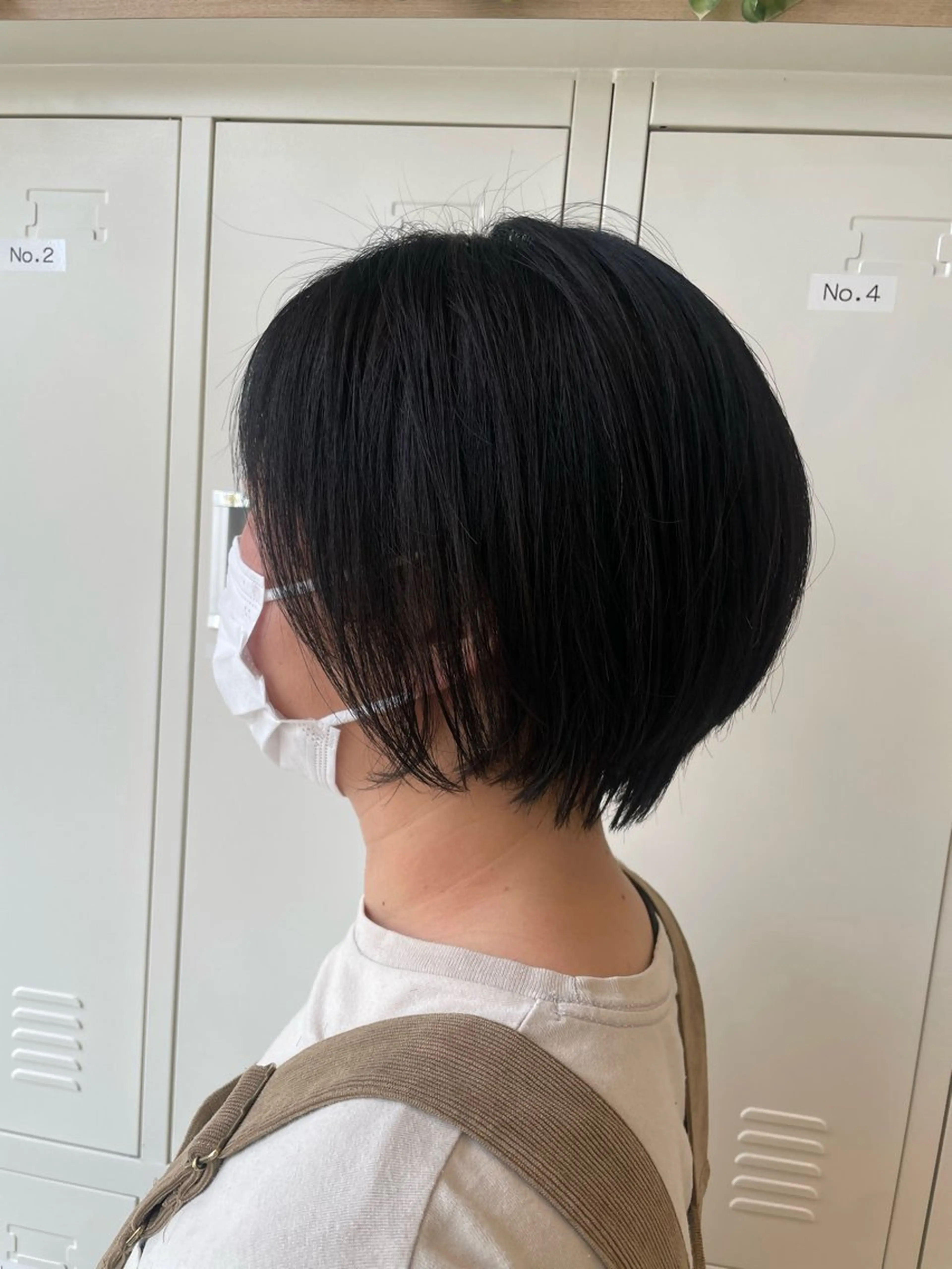 ショート カラー 顔周りカット ショートヘア 小顔カット カット ヘアカラー トリートメント ヘッドスパ 骨格似合わせカット✨ 林 まどかのヘアスタイル