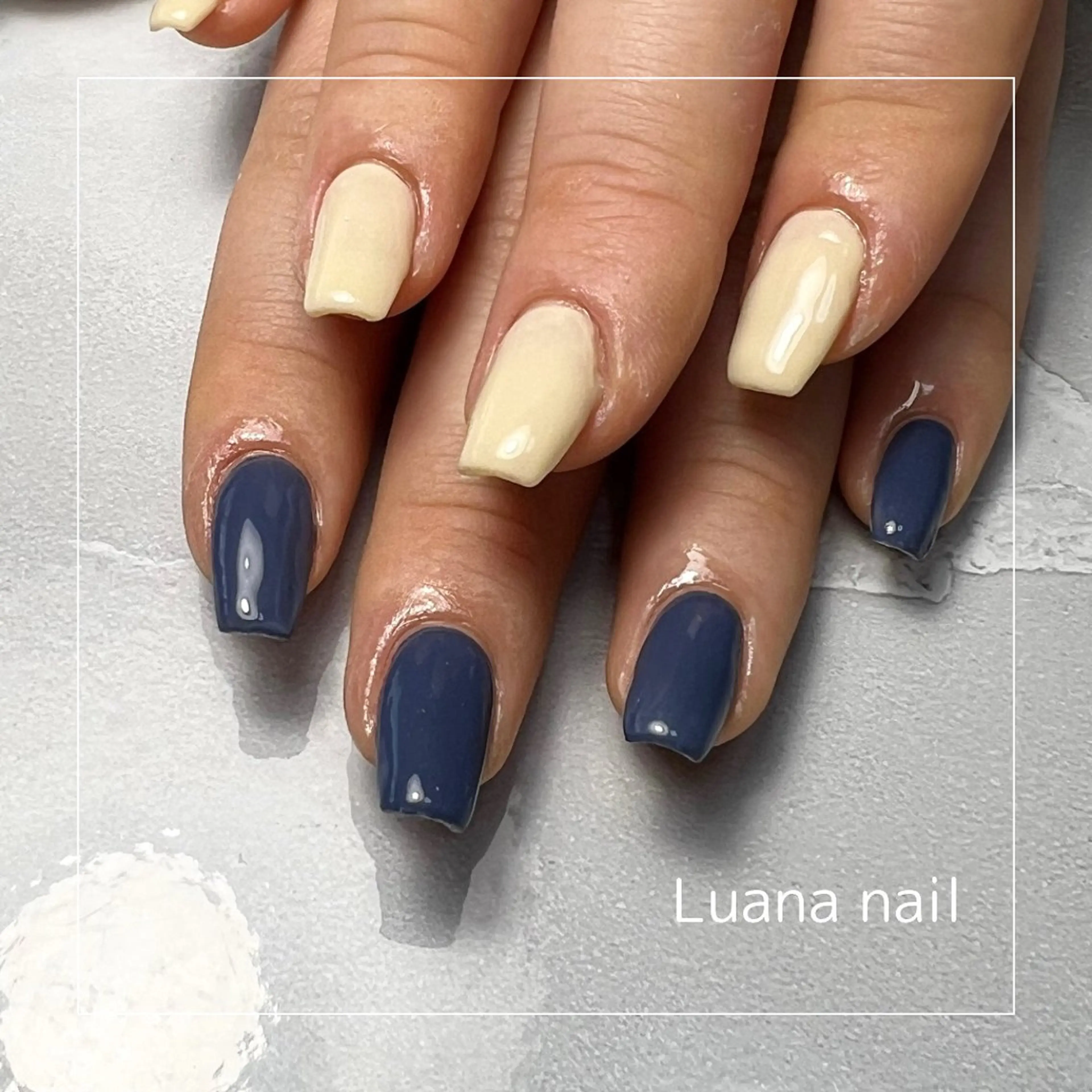 ネイル ワンカラーネイル Luana nailのネイルデザイン