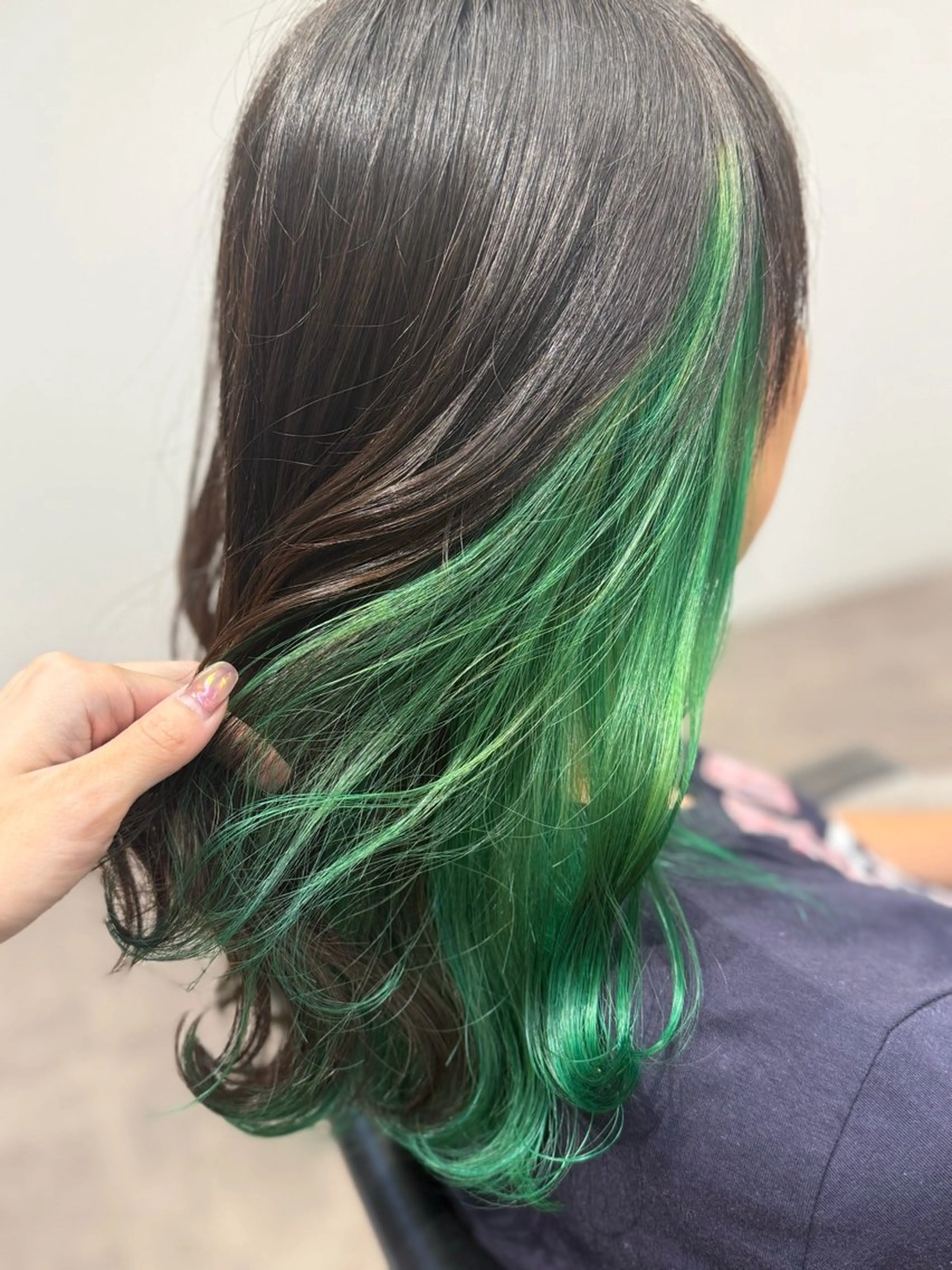 セミロング ヘアカラー トリートメント Fan.ray副店長 🌈 響希のヘアスタイル