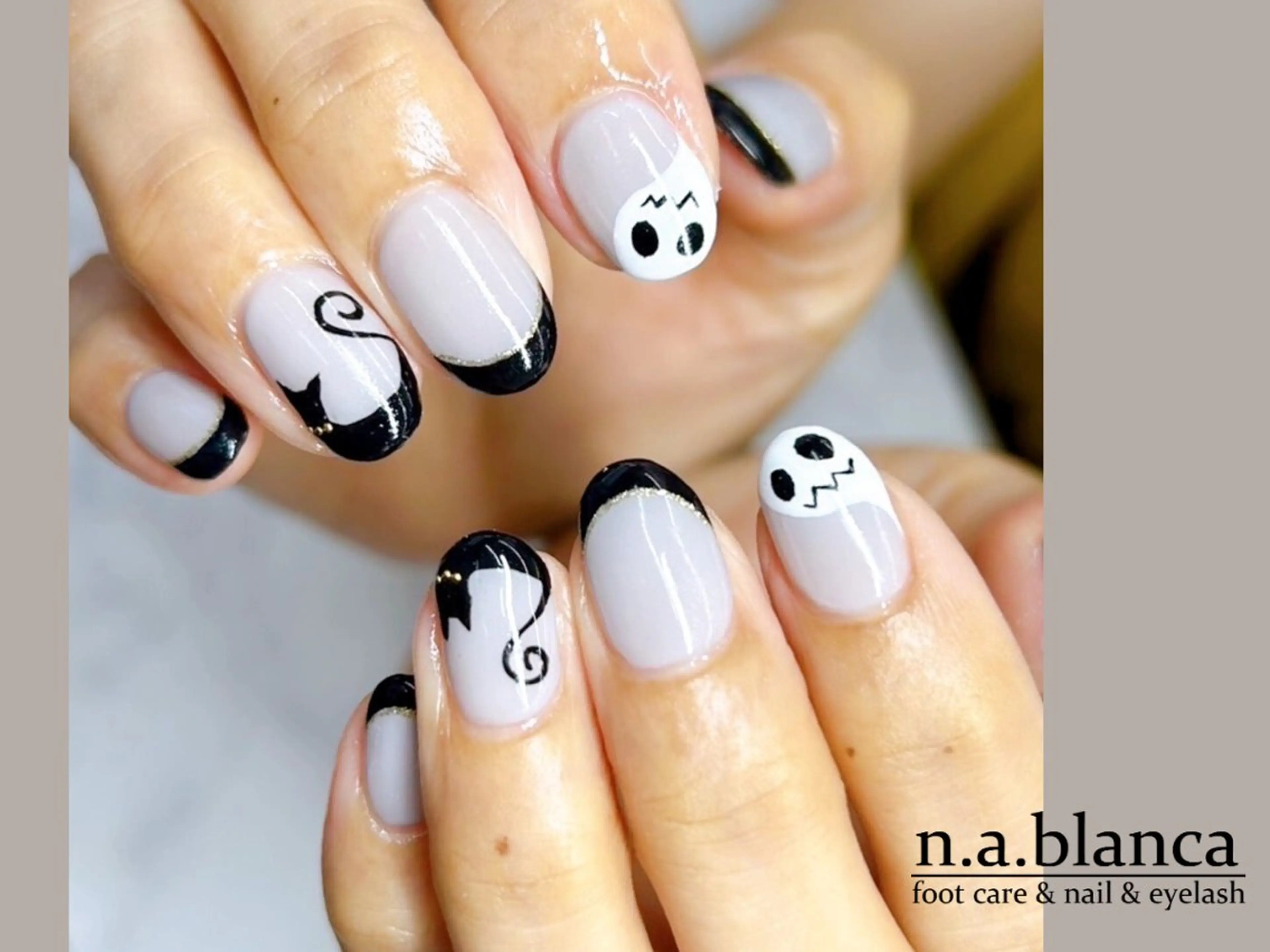 ネイル ハロウィン blanca🌺 mayu(東白楽)のマツエク・マツパデザイン