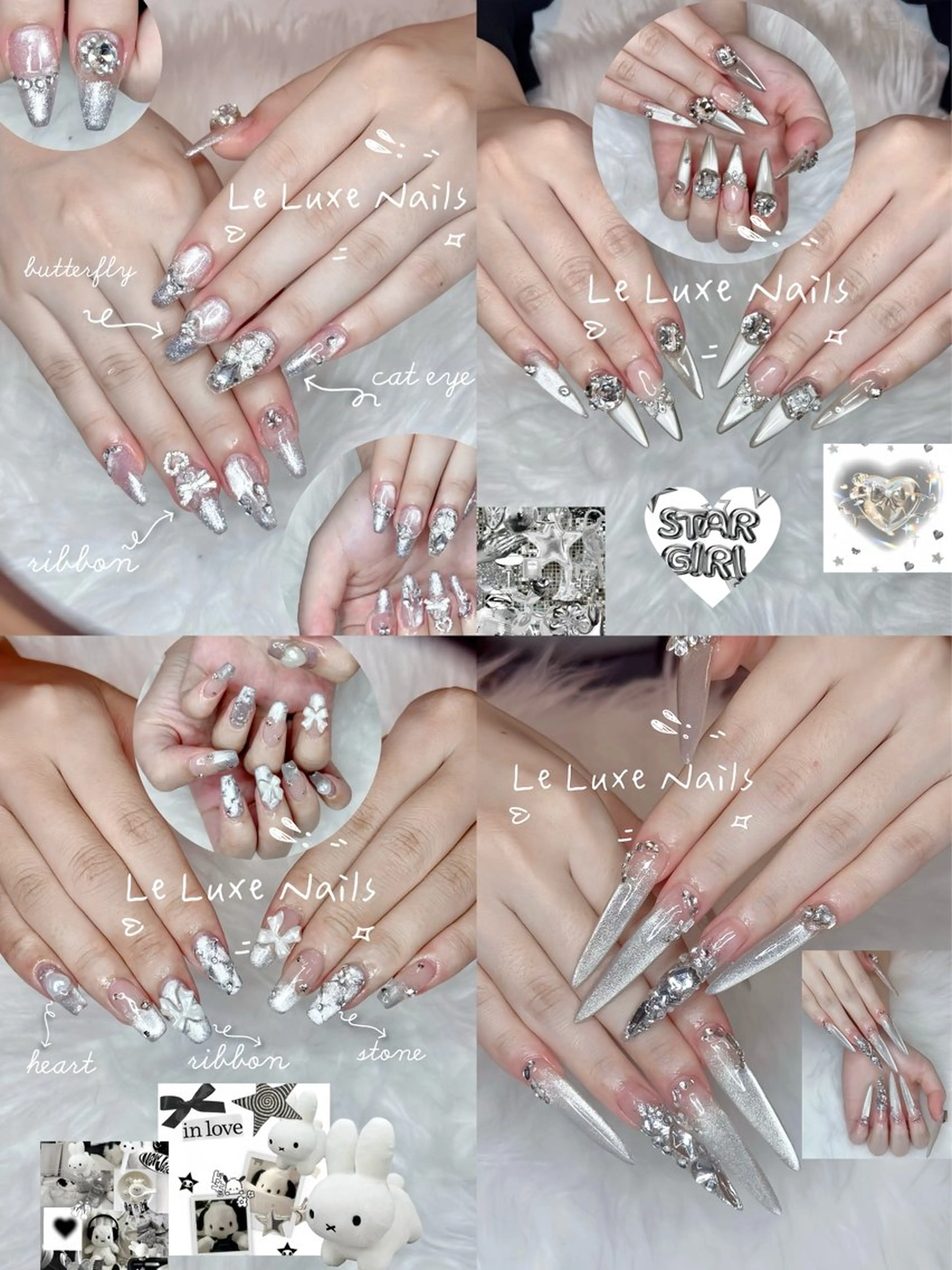 ネイル le luxe nailsのネイルデザイン
