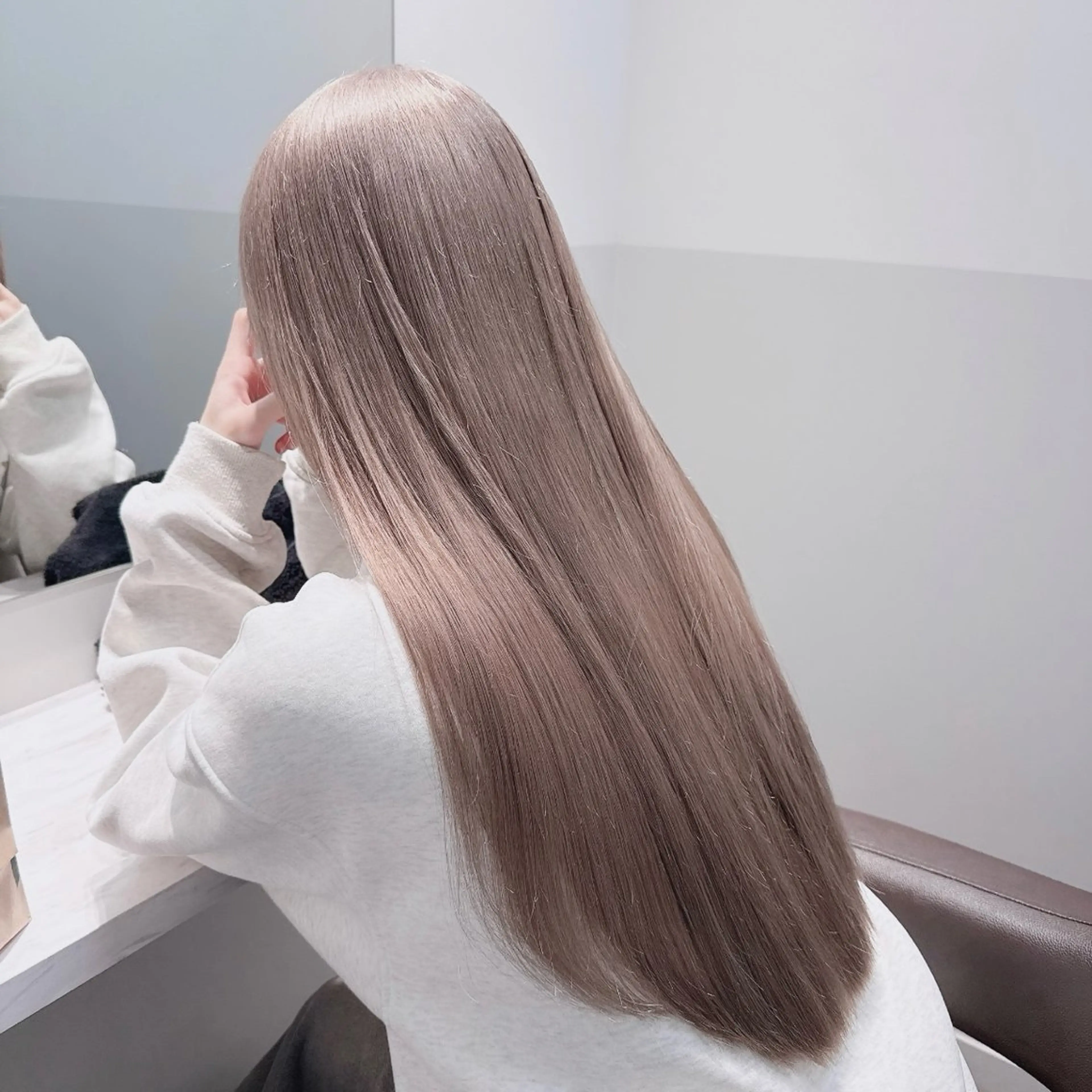 ロング カラー ヘアアレンジ メンズ ヘアカラー トリートメント SALOWIN所属・ハイトーン美容師 MASATOのヘアスタイル