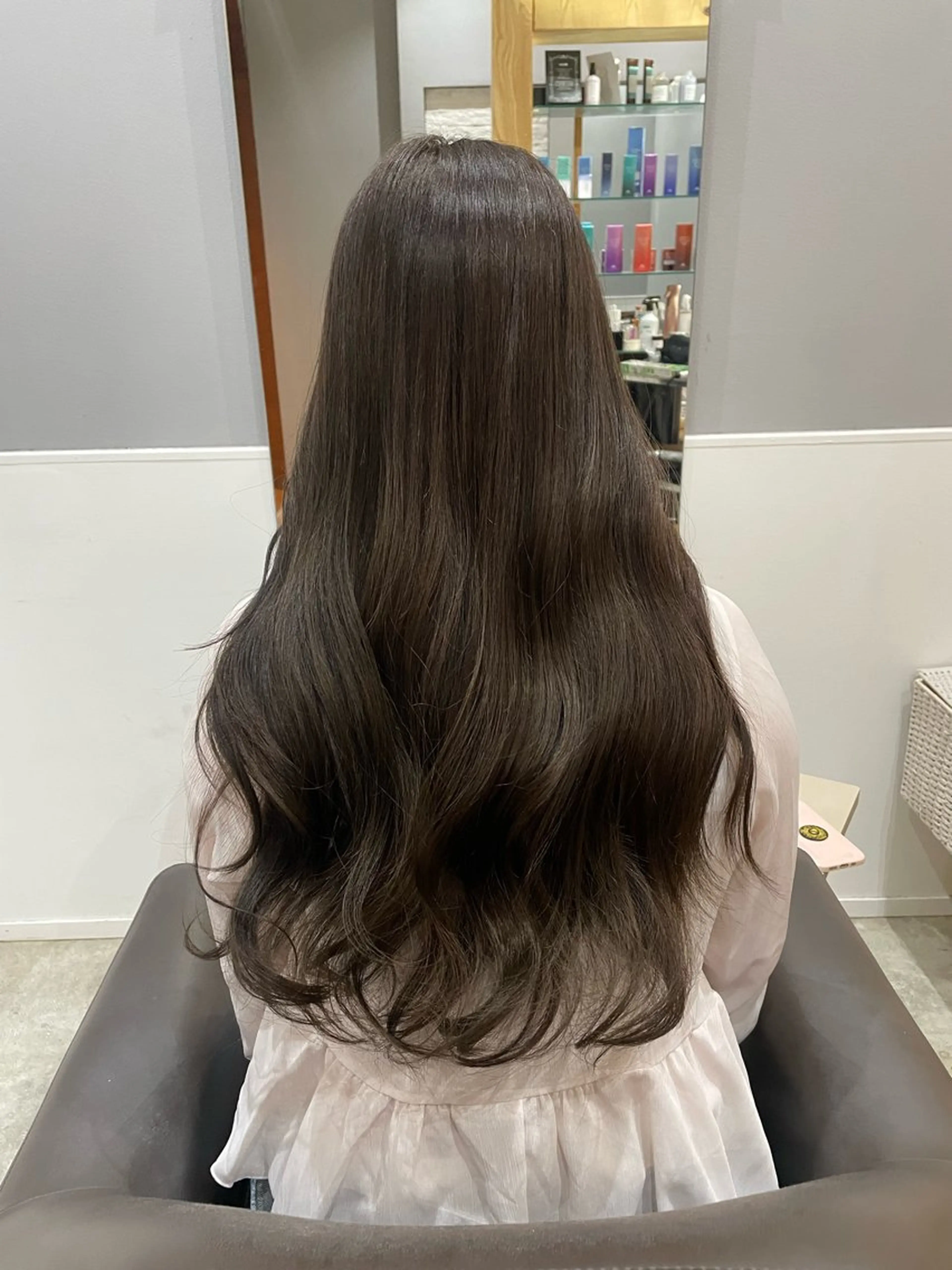 ロング miloc かおりのヘアスタイル