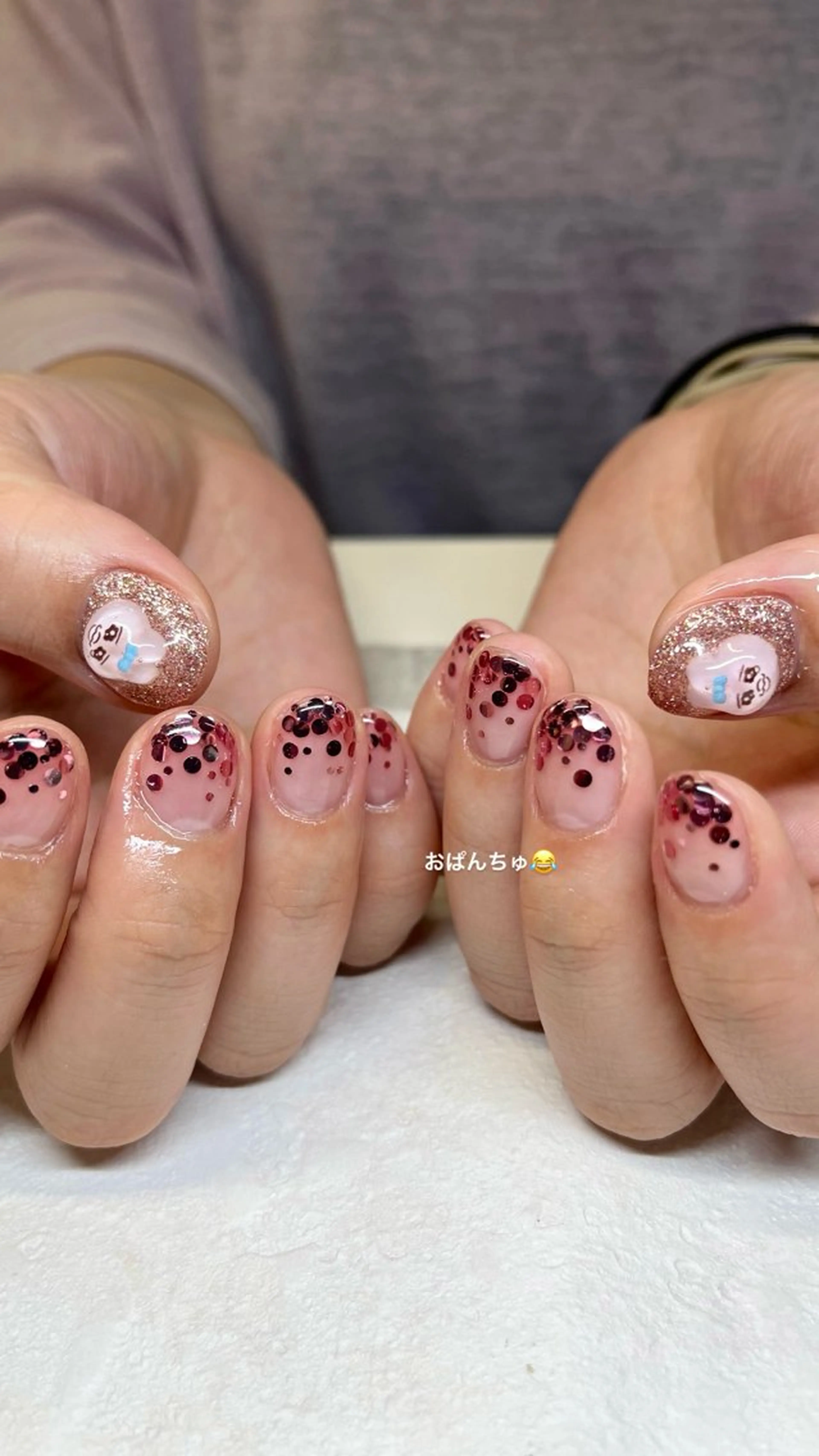 ネイル 🪷福本 亜実　/大阪心斎橋のネイルデザイン