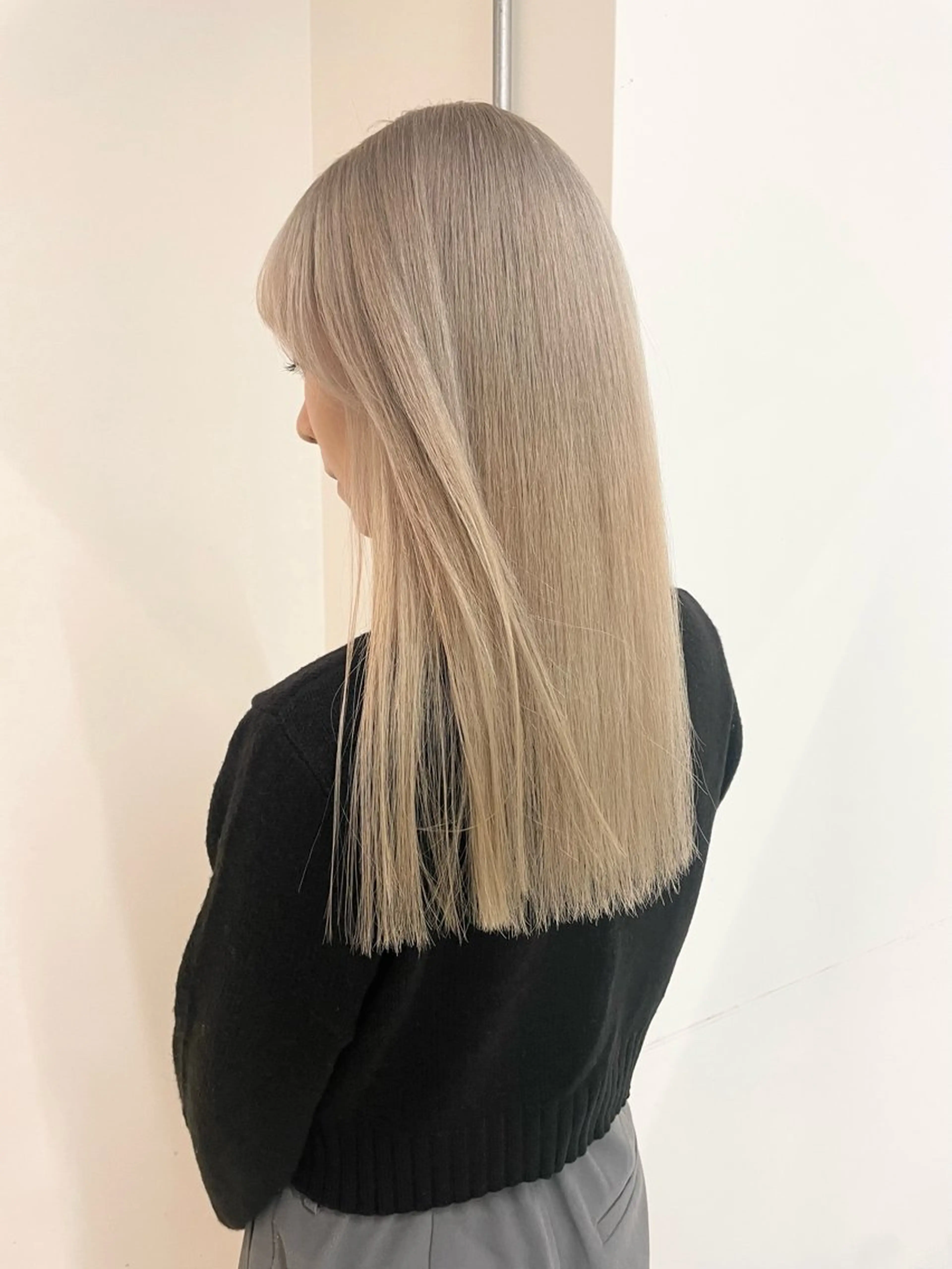 セミロング カラー GO TODAY シェアサロン Flos店所属・耳つぼジュエリー 👂🏻🌸ayaのエステ・リラクイメージ