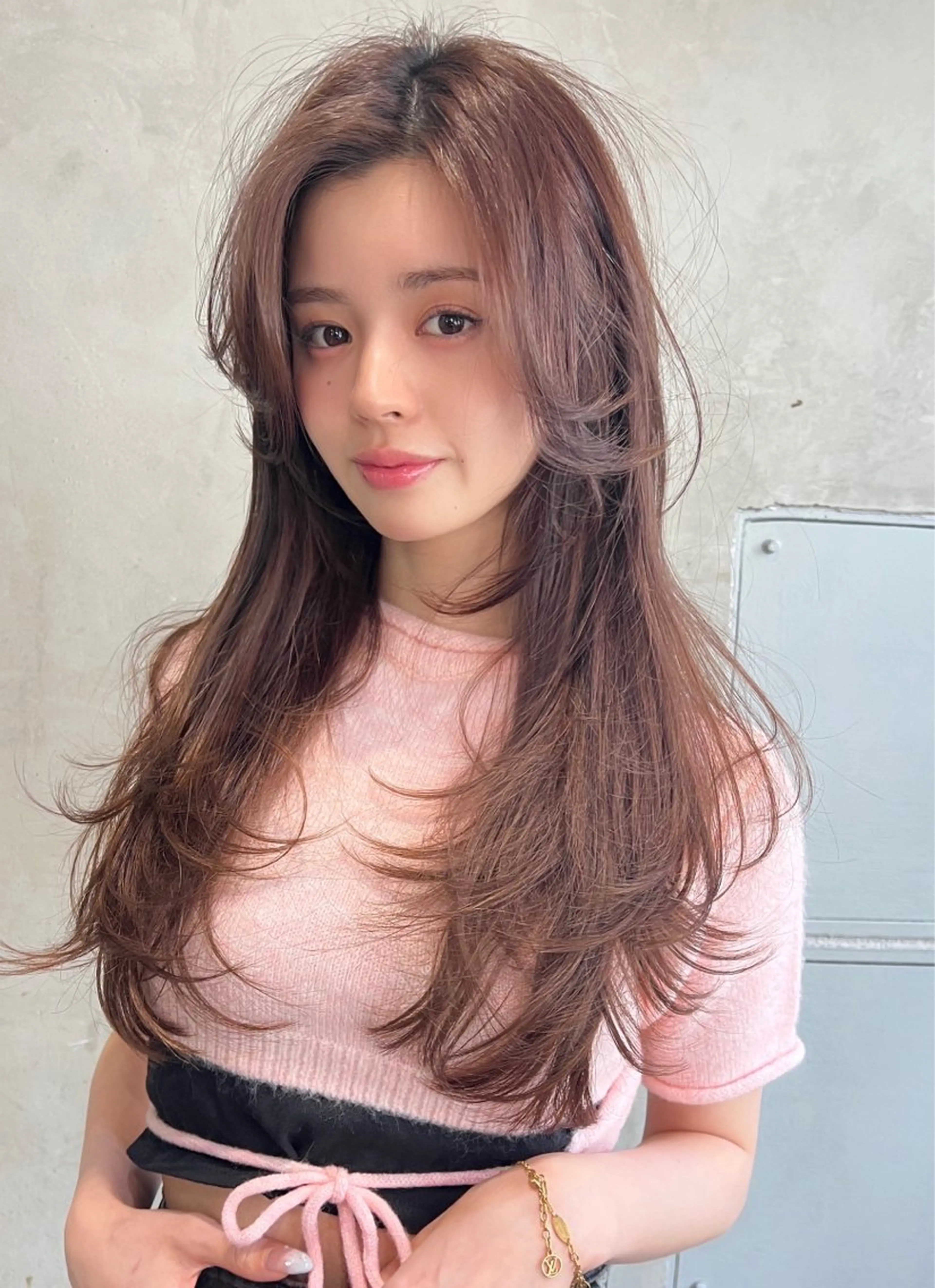 ロング カラー レイヤーカット 🏄MUSASHI カラー/レイヤー/のヘアスタイル