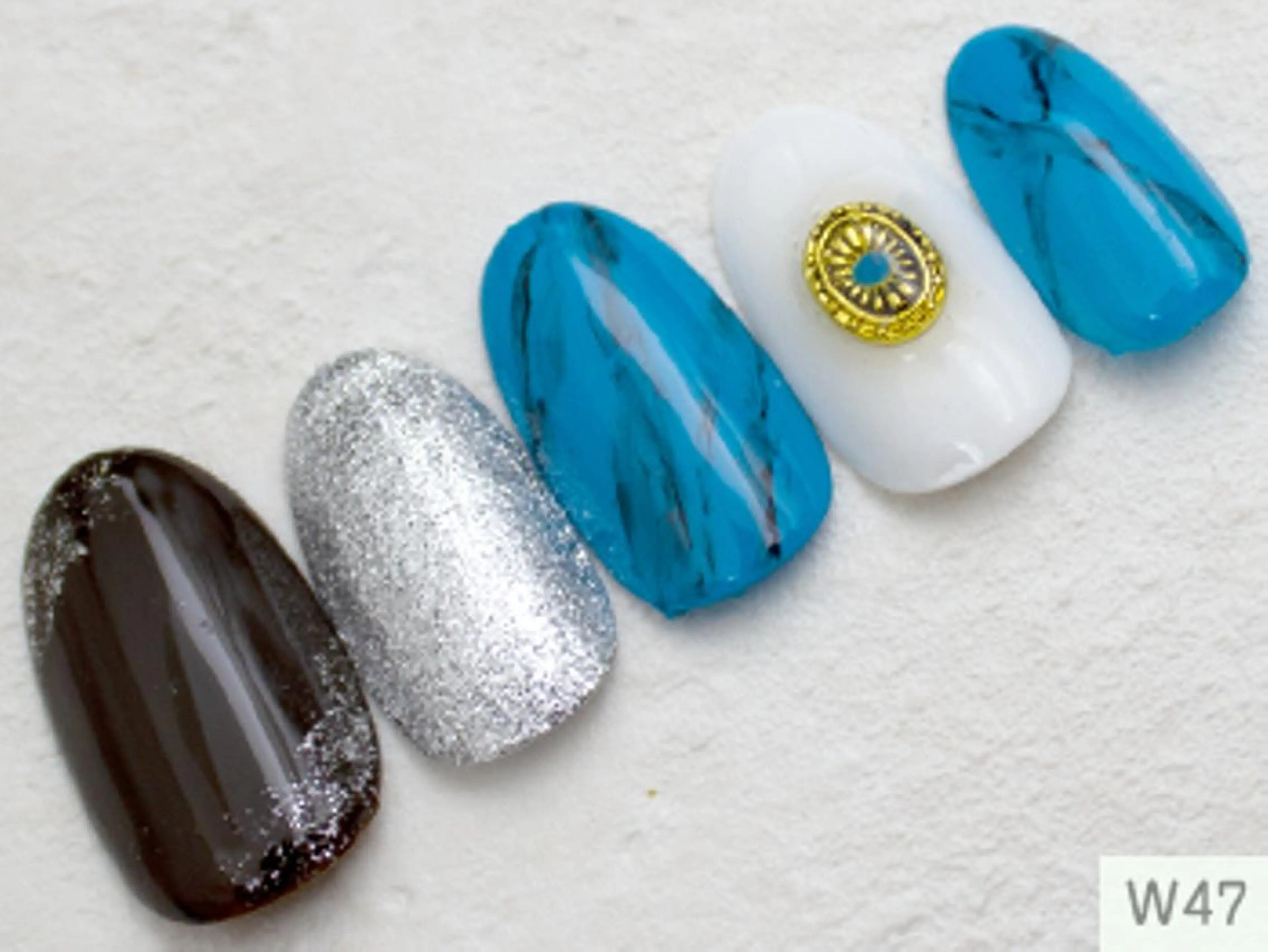 ネイル アートネイル ジェルネイル マグネットネイル ネイル nanのネイルデザイン