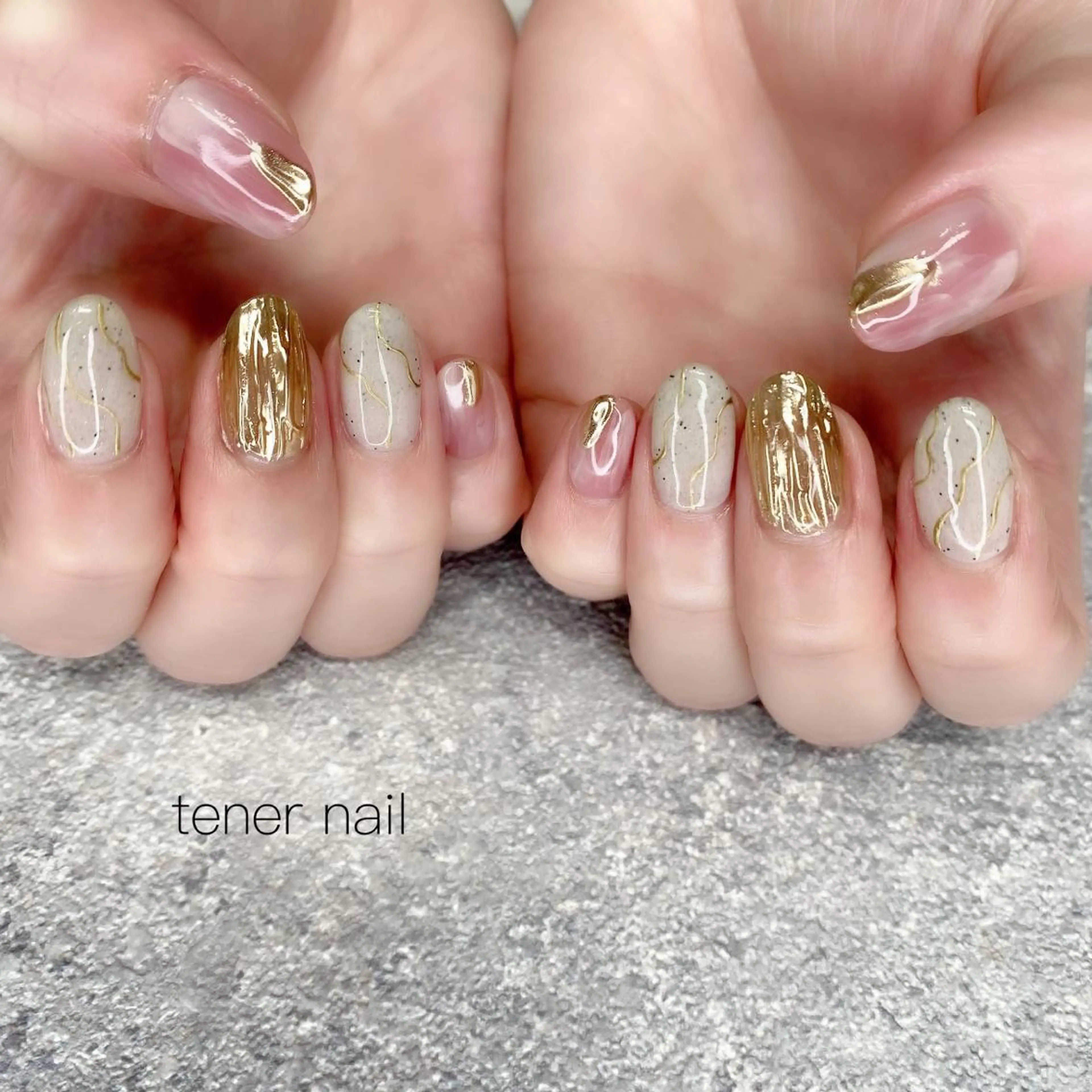 ネイル ニュアンスネイル tener  nail  テネルネイル所属・テネルネイル tener nailのネイルデザイン
