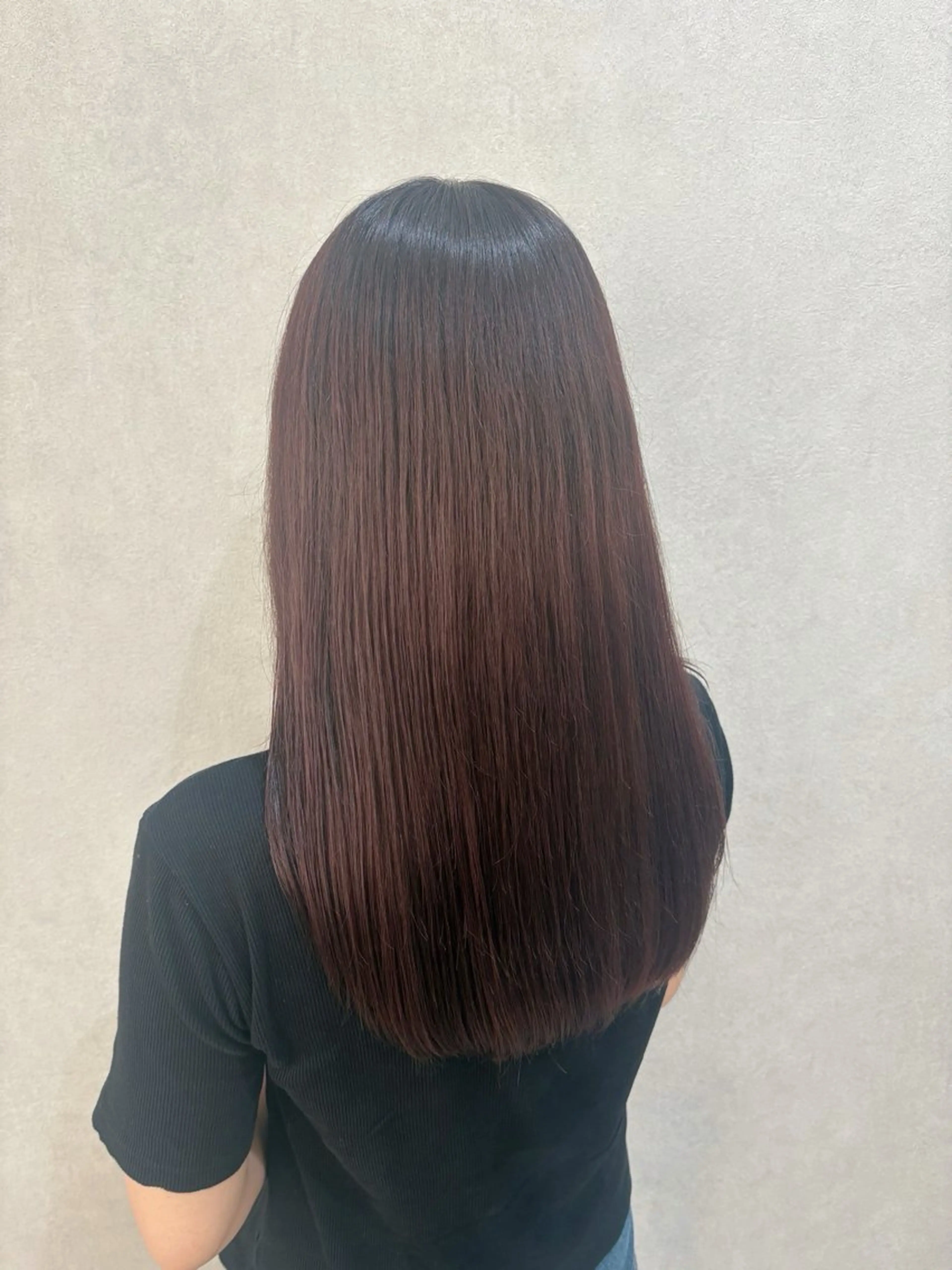 ロング カラー ピンクカラー 中澤 壱太のヘアスタイル