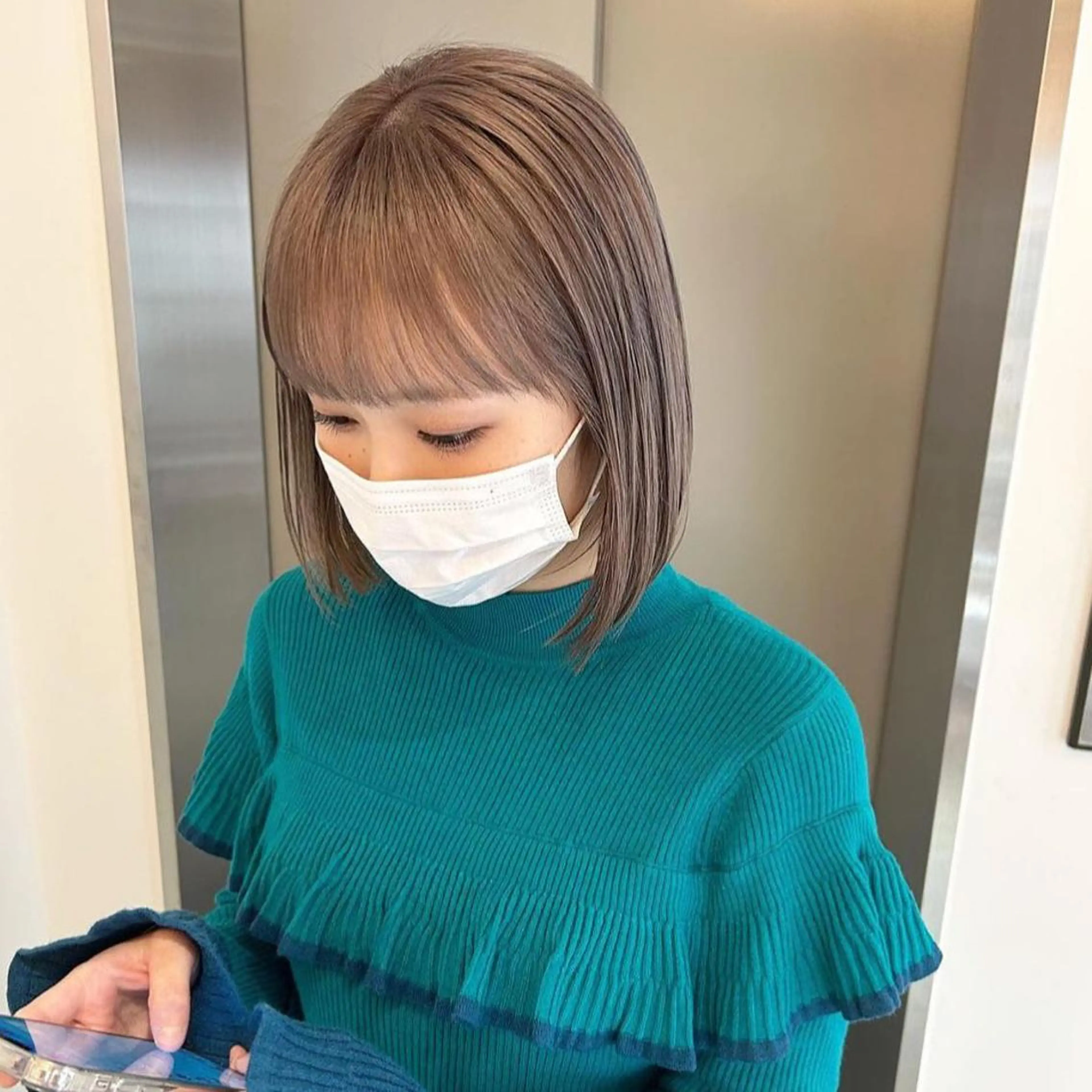 ショート 水田 希のヘアスタイル