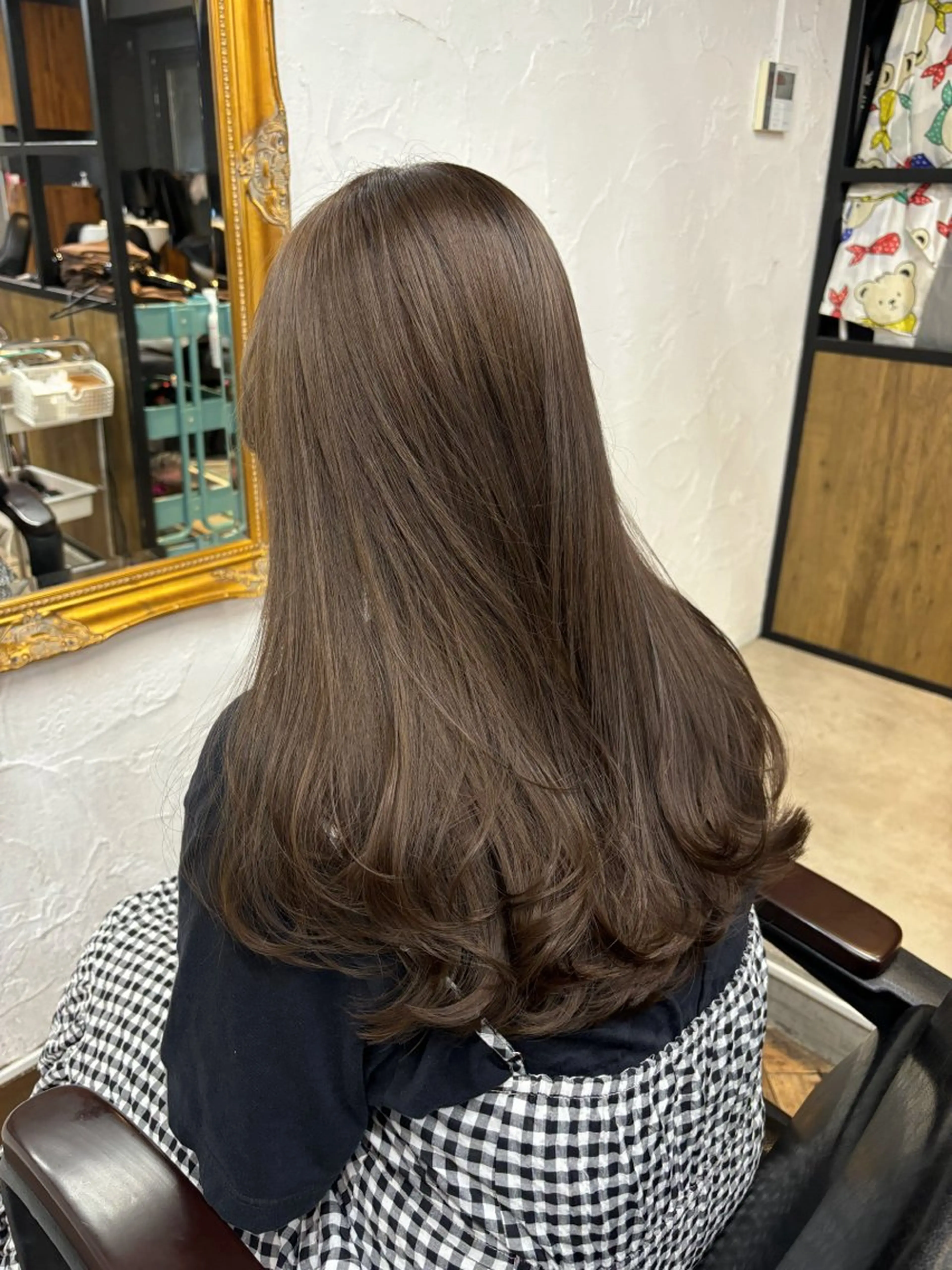 ロング レイヤーカット ‎Lby home 🪽mikuのヘアスタイル