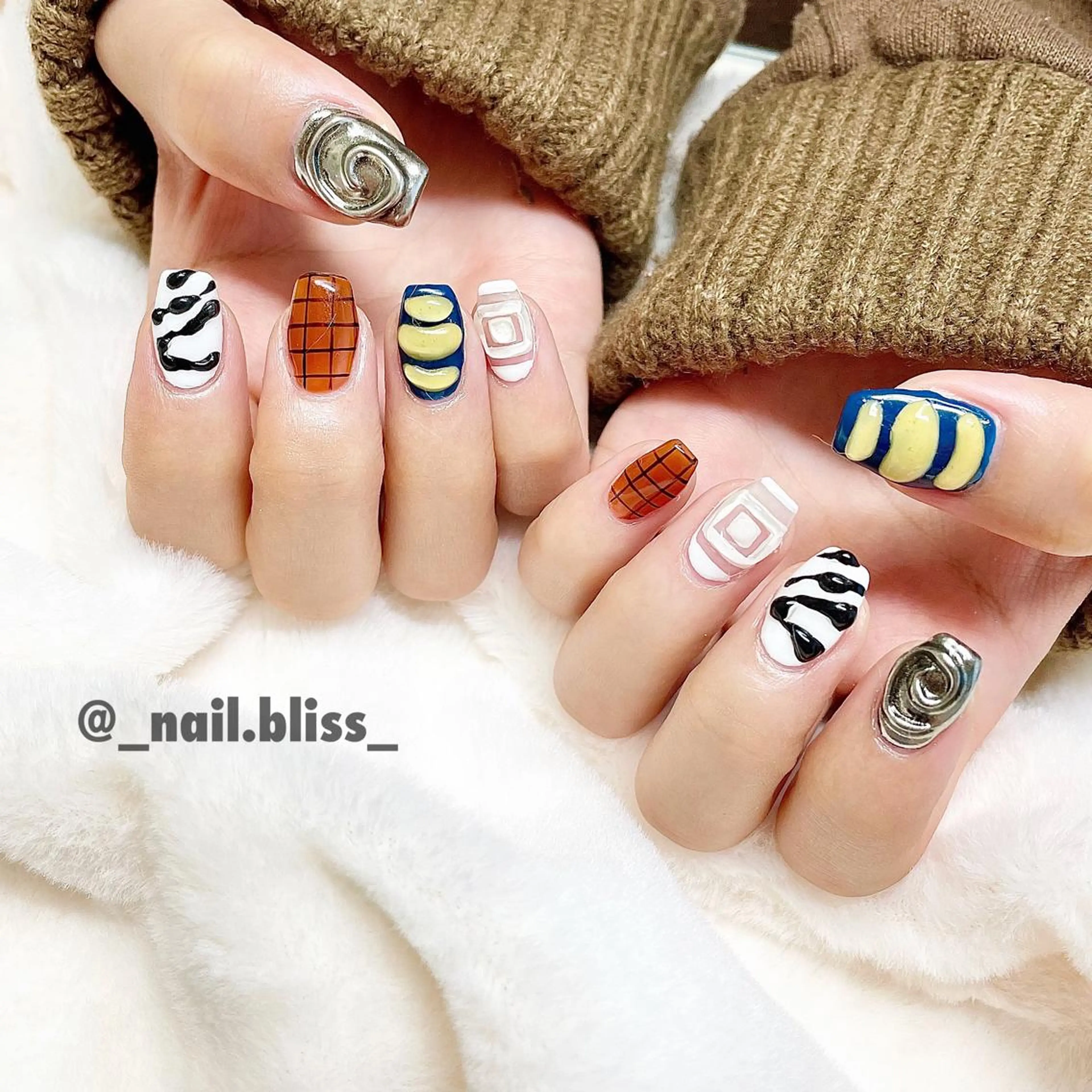 ネイル ハンドネイル NAIL BLISSのネイルデザイン