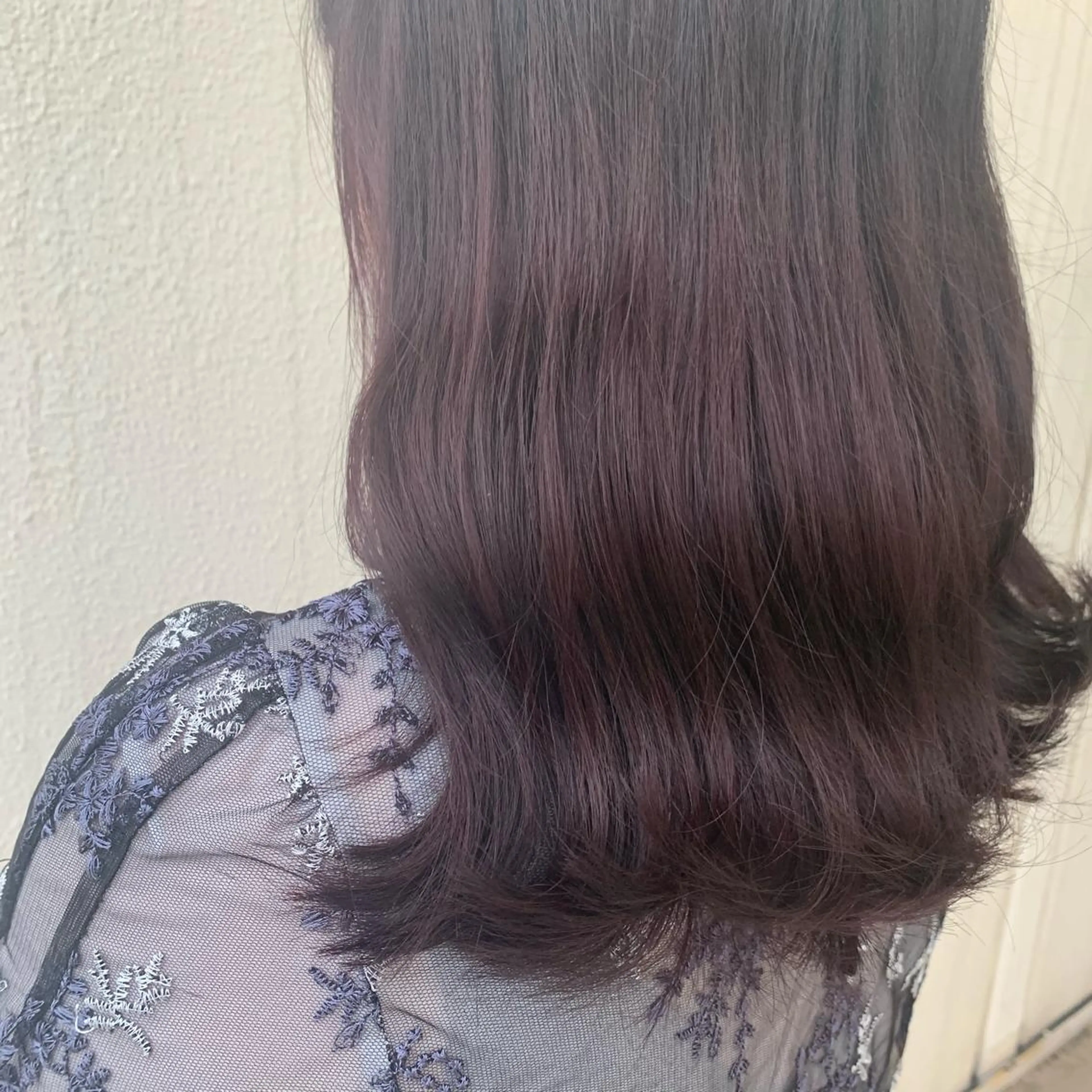 セミロング カラー 暖色専門美容師🎀 お客様満足度◎のヘアスタイル