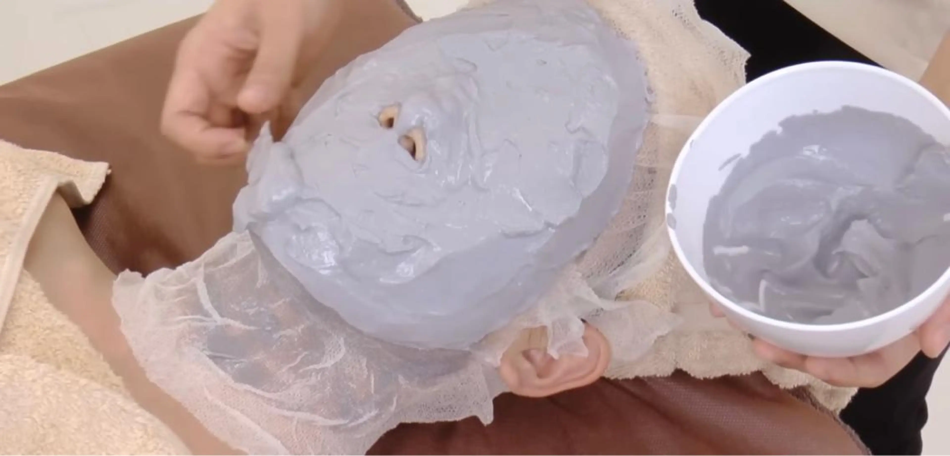 60分【頭蓋骨小顔矯正＋フェイシャル+パック】パック：お客様の肌質にあわせてベーシックパックを選びの写真