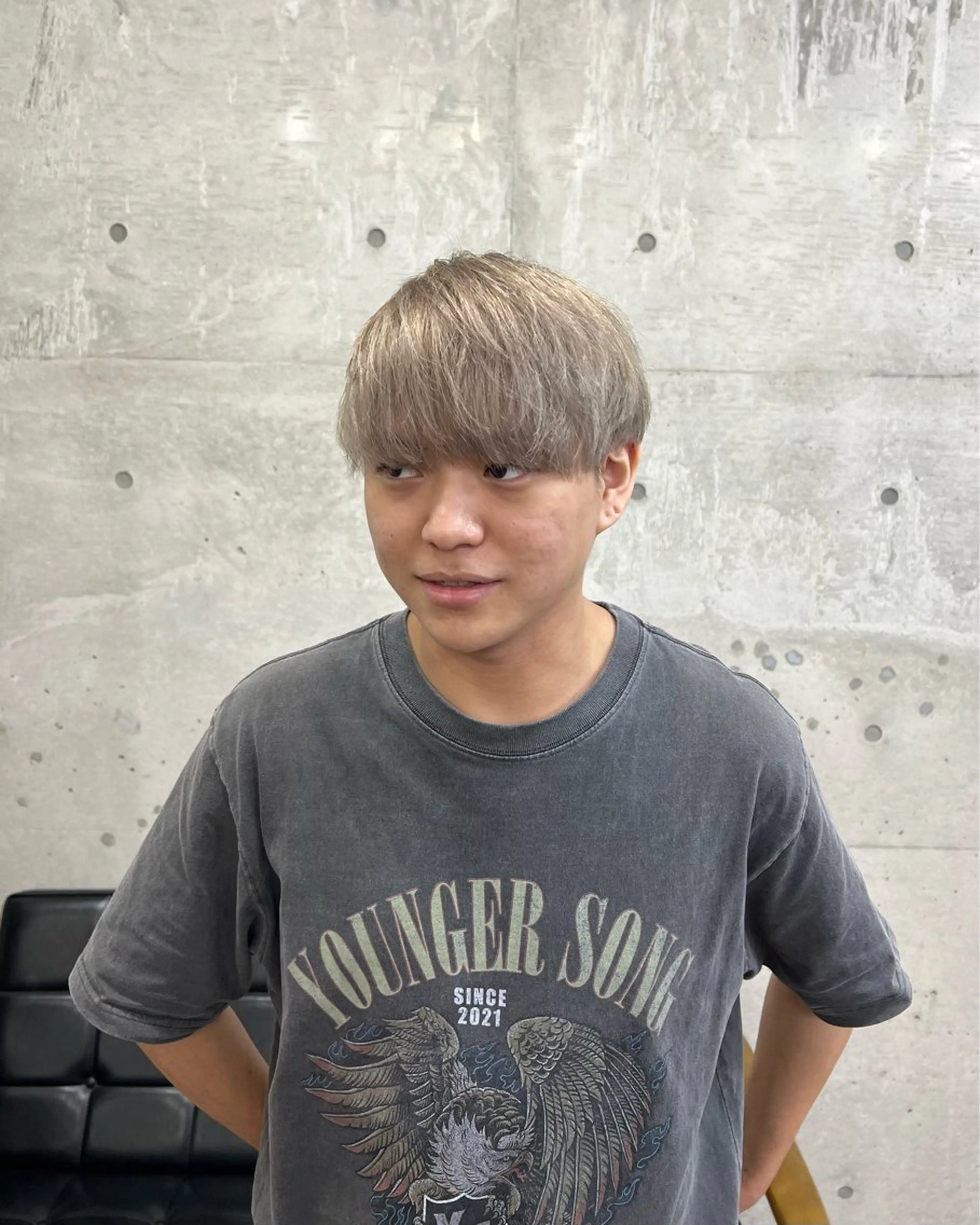 カット+ケアブリーチダブルカラーの写真