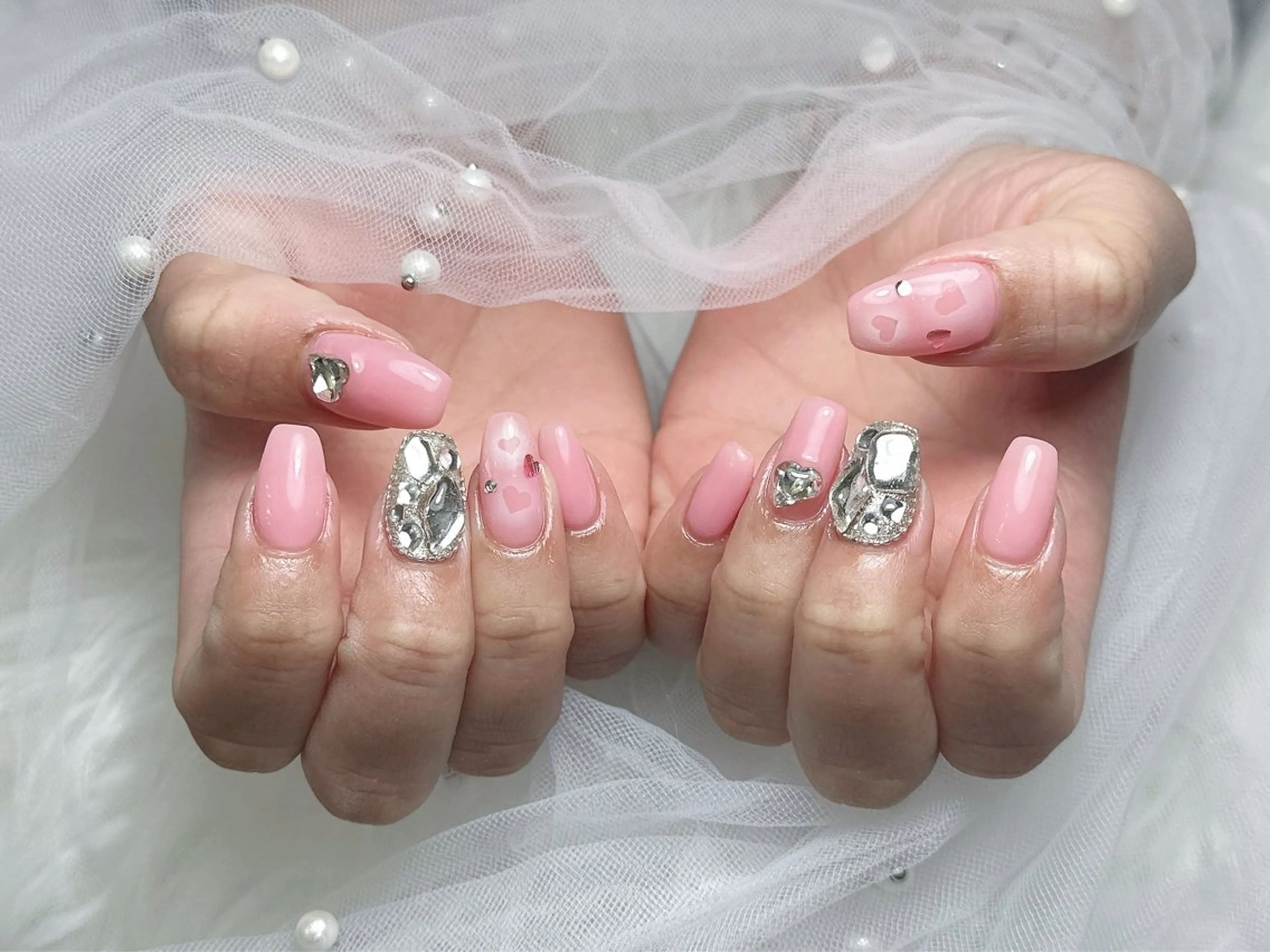 ネイル ハンドネイル 【Eclat ｴｸﾗ】nail＆beauty所属・Eclat〔ｴｸﾗ〕 MOEKA𝜗𝜚*のネイルデザイン