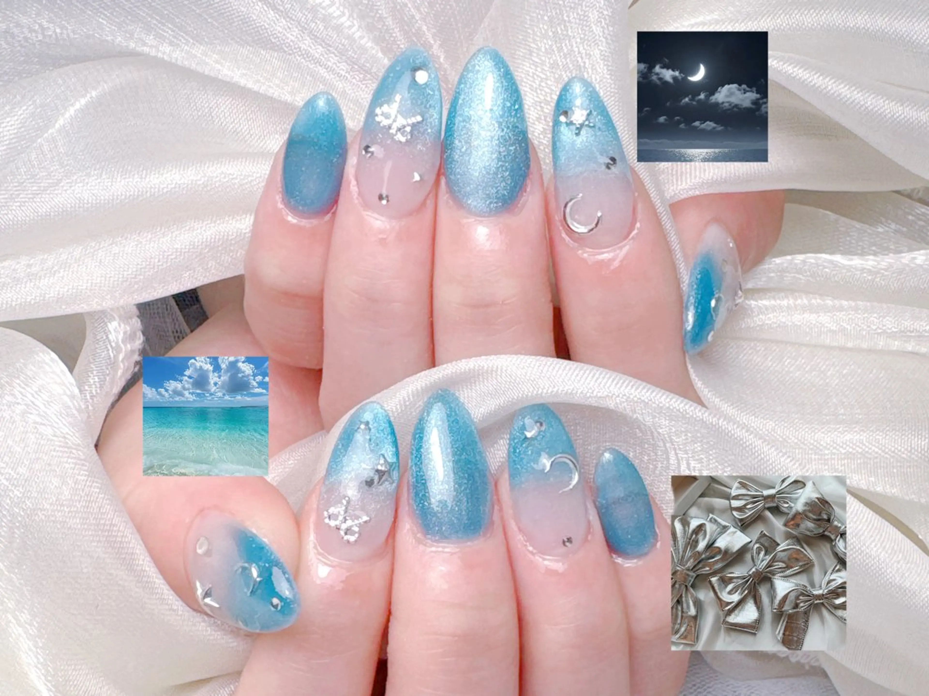 ネイル 長さ出し フレンチネイル ジェルネイル ガラスフレンチ 韓国ネイル ハンドネイル ハンドケア HD Studioのネイルデザイン