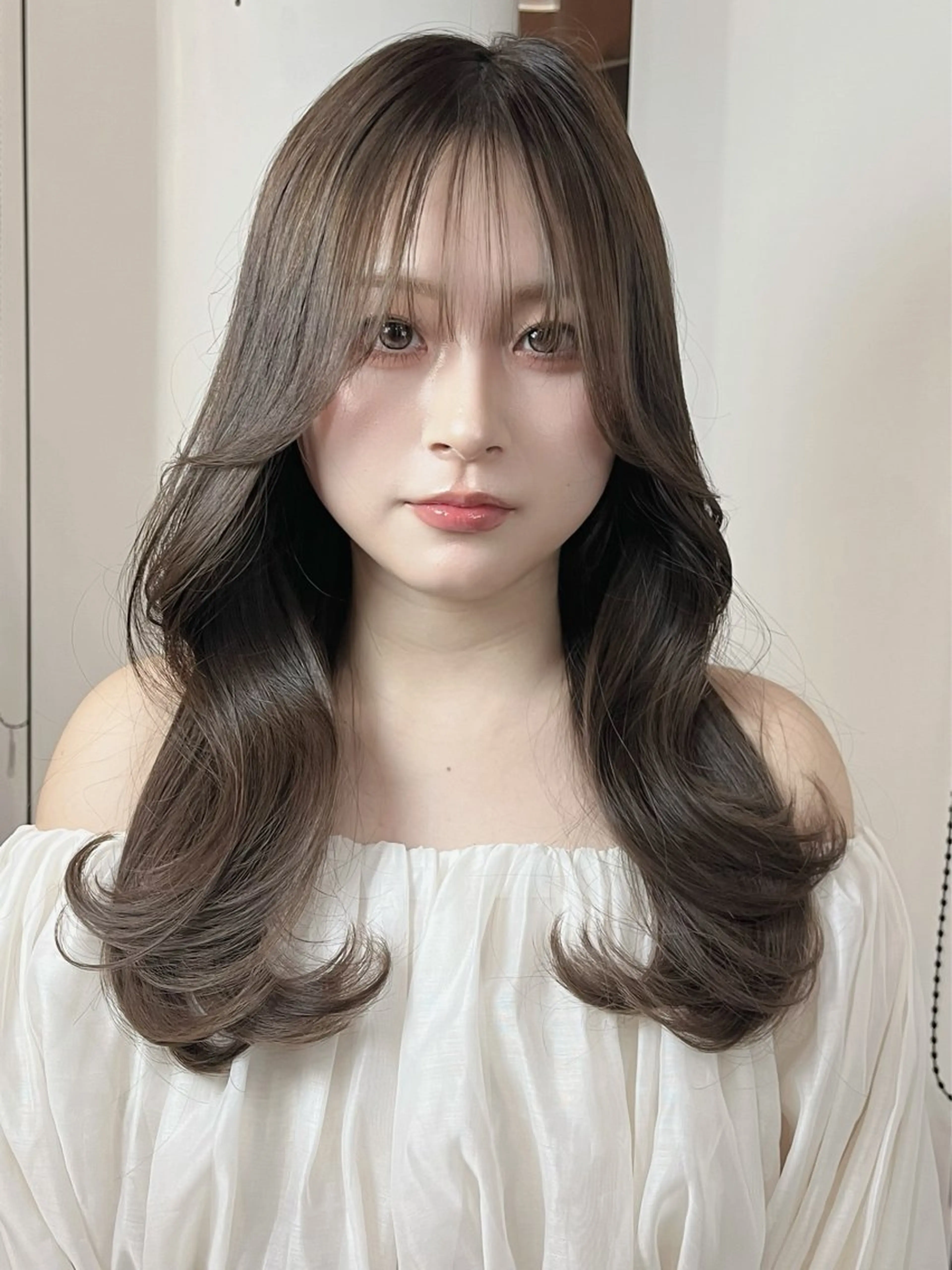 ロング カラー 恒松 雄基のヘアスタイル