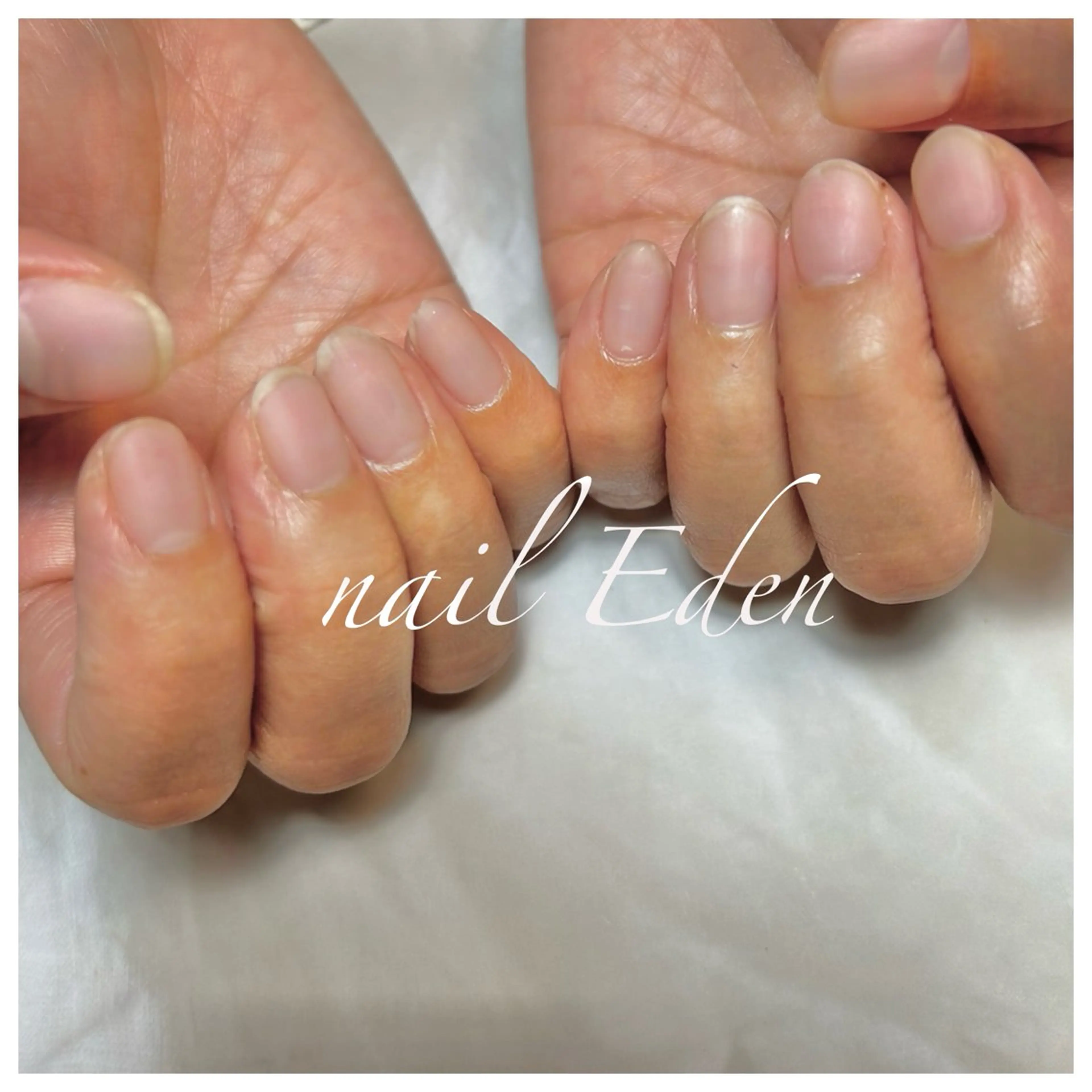 ネイル クリアネイル マットネイル Eden　private nail saron所属・Eden ♾️のネイルデザイン