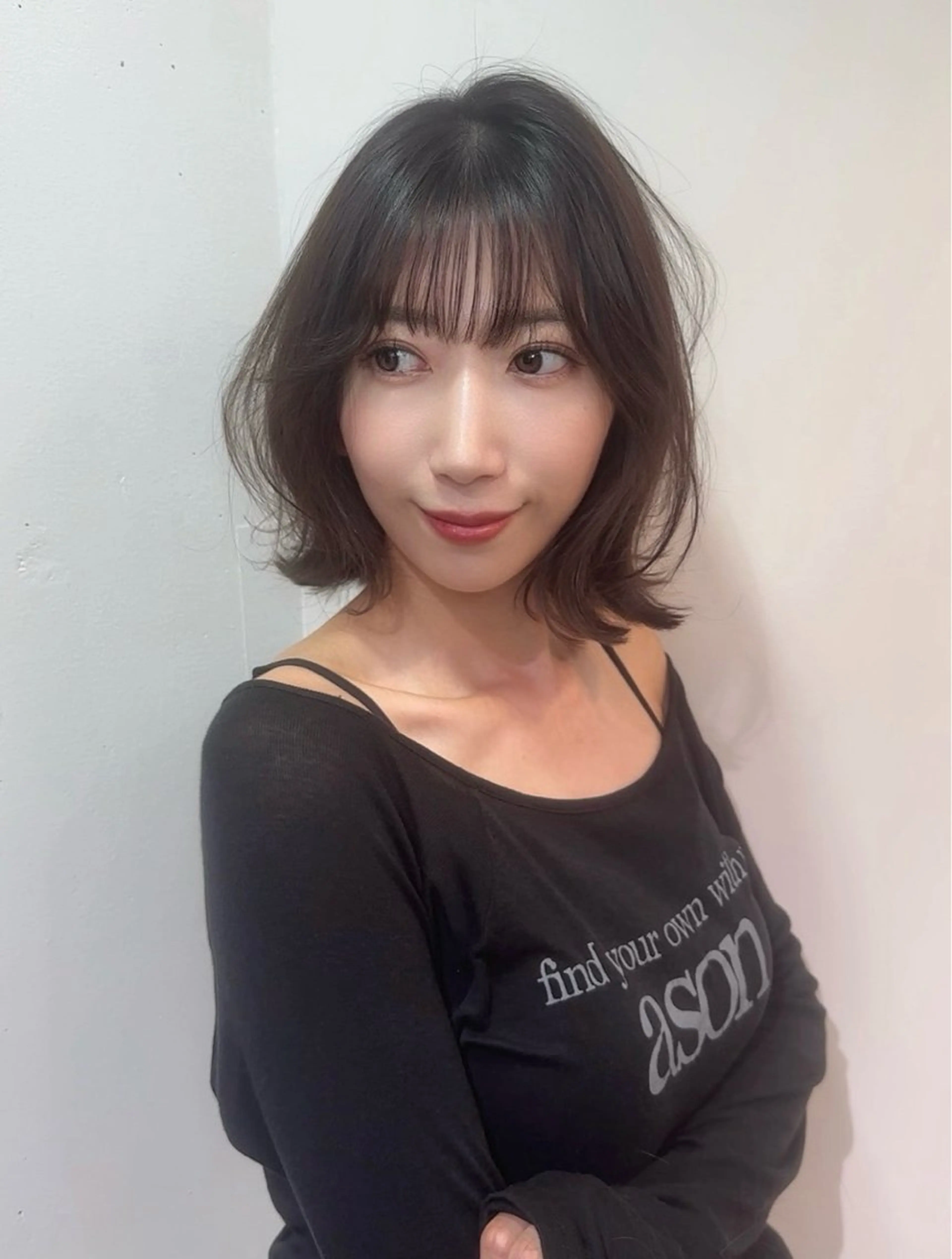 ミディアム カット ヘアカラー 表参道/レイヤー/ ABU🐦‍🔥のヘアスタイル