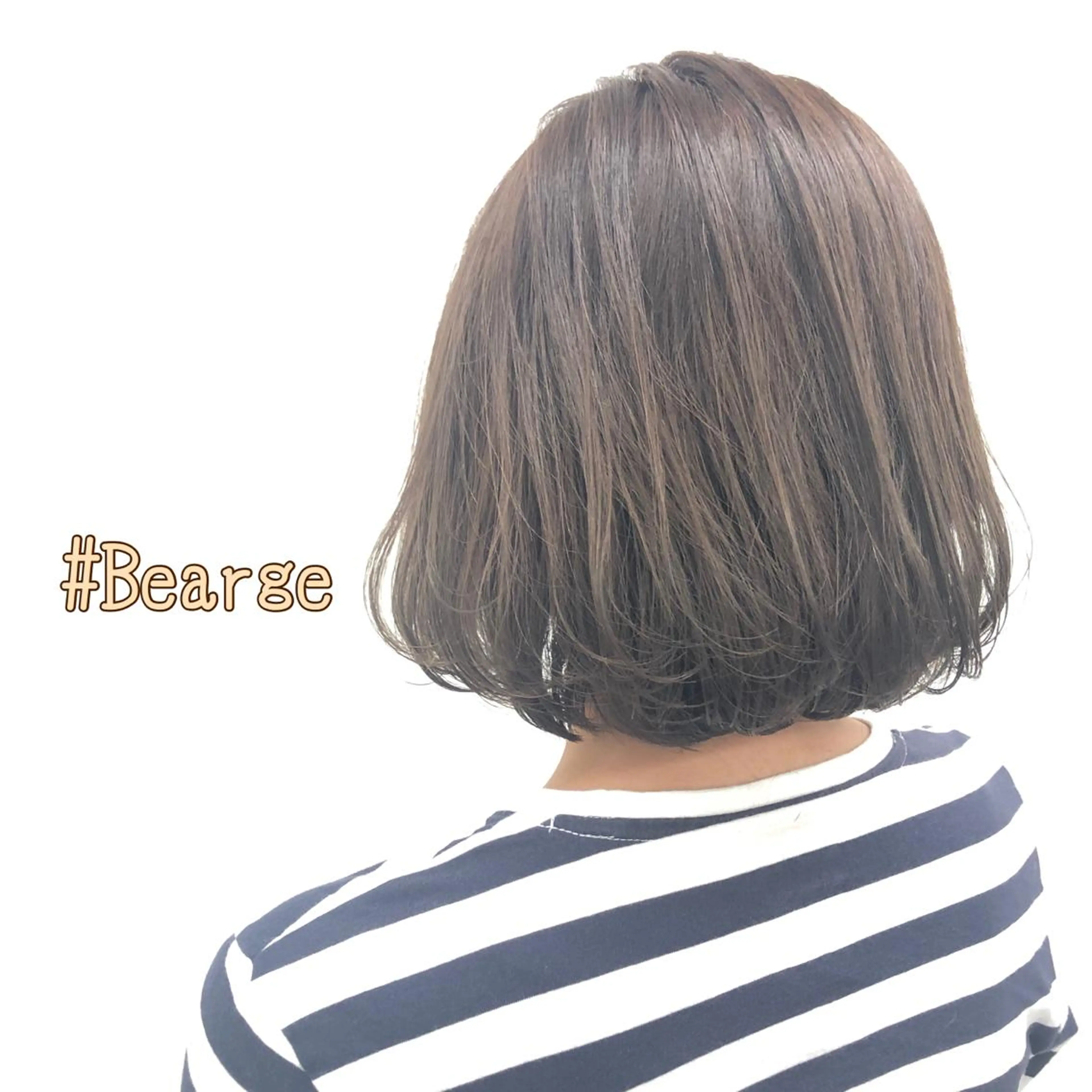 ショート カラー ベージュカラー ブラウンカラー 透明感カラー カット ヘアカラー 🔷似合わせのプロ KUMA🔷のヘアスタイル