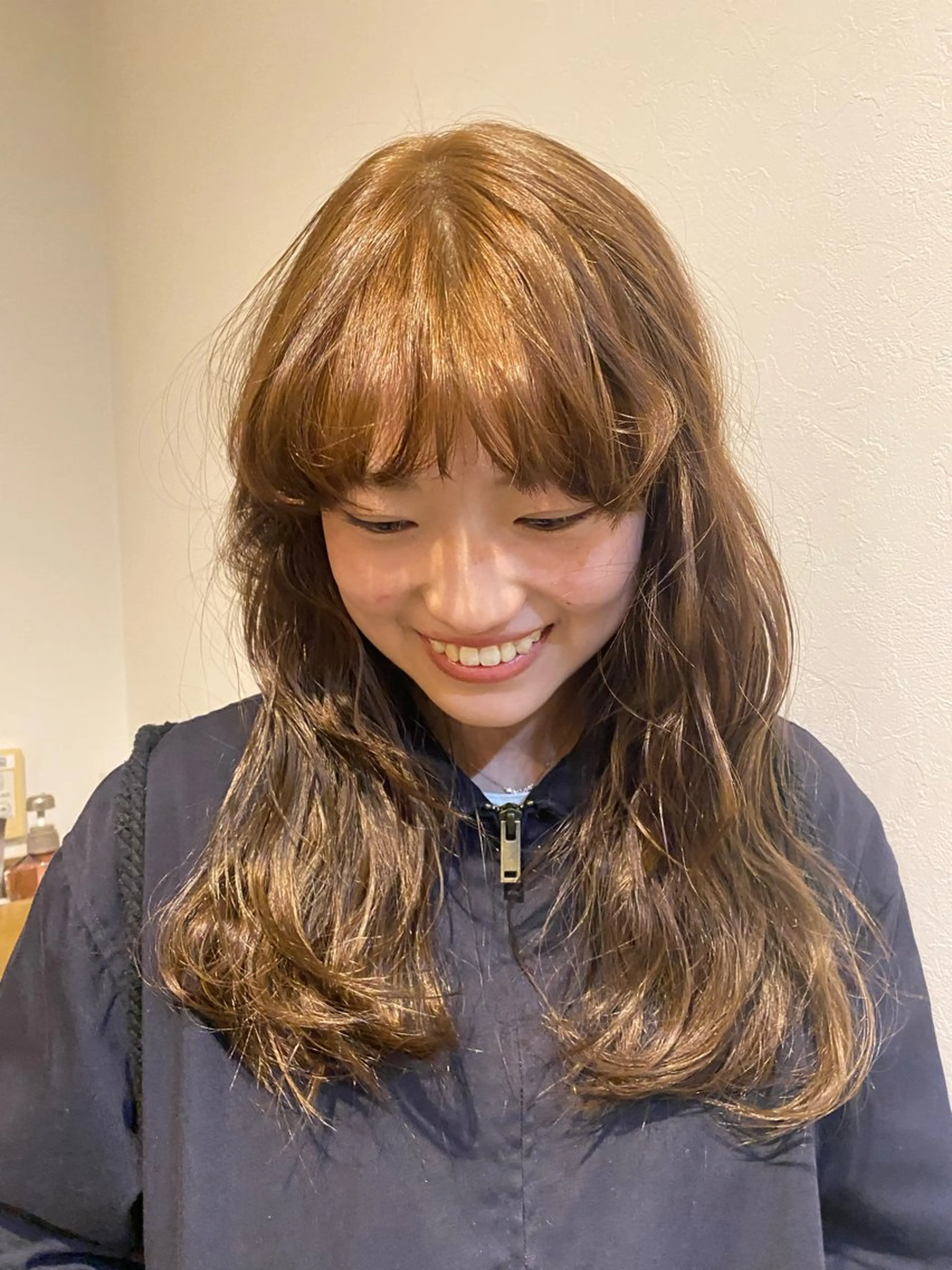 ロング andthebricks所属・剱持 介里のヘアスタイル