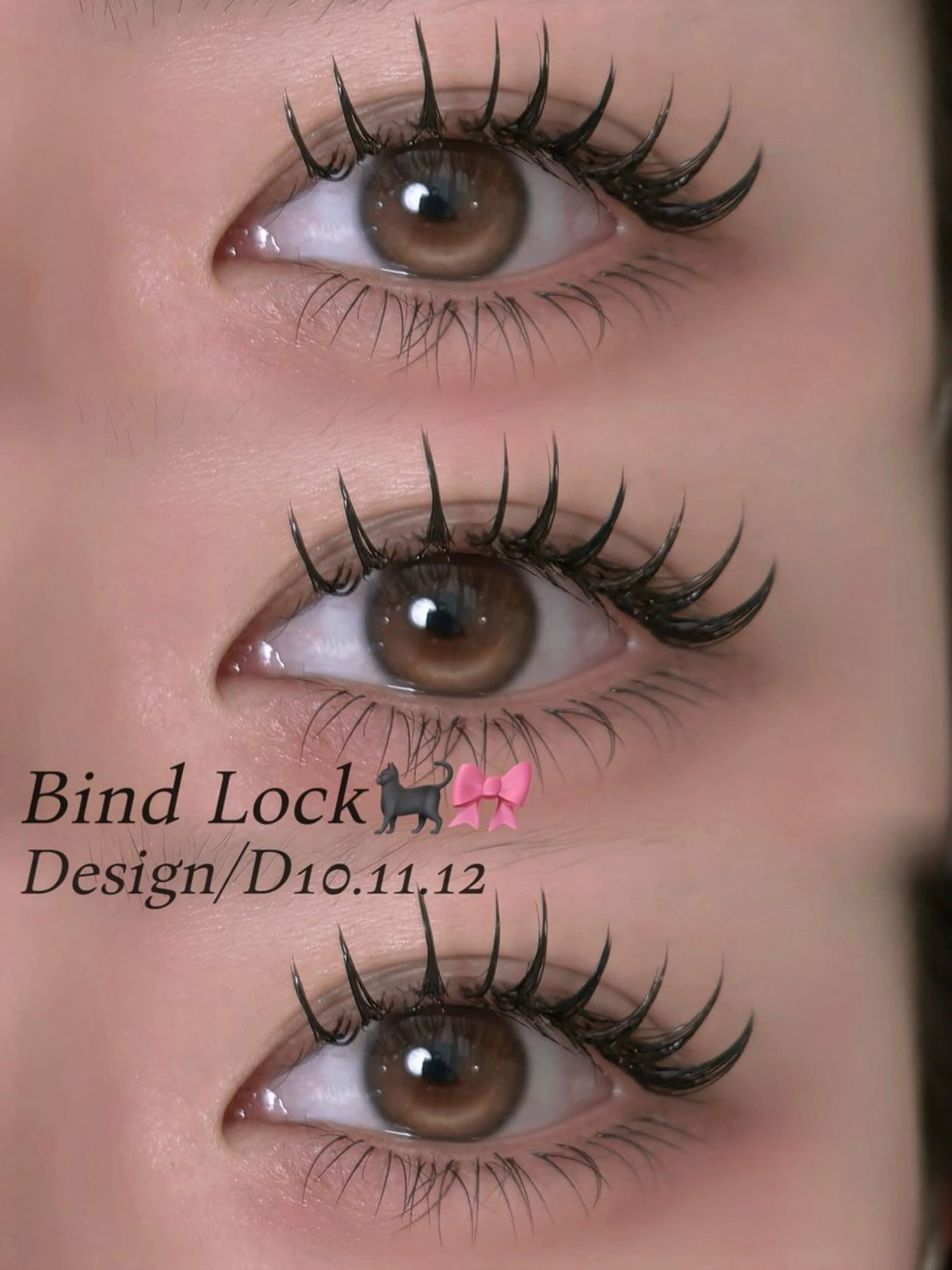 マツエク・マツパ SUZUNA 🖤のマツエク・マツパデザイン